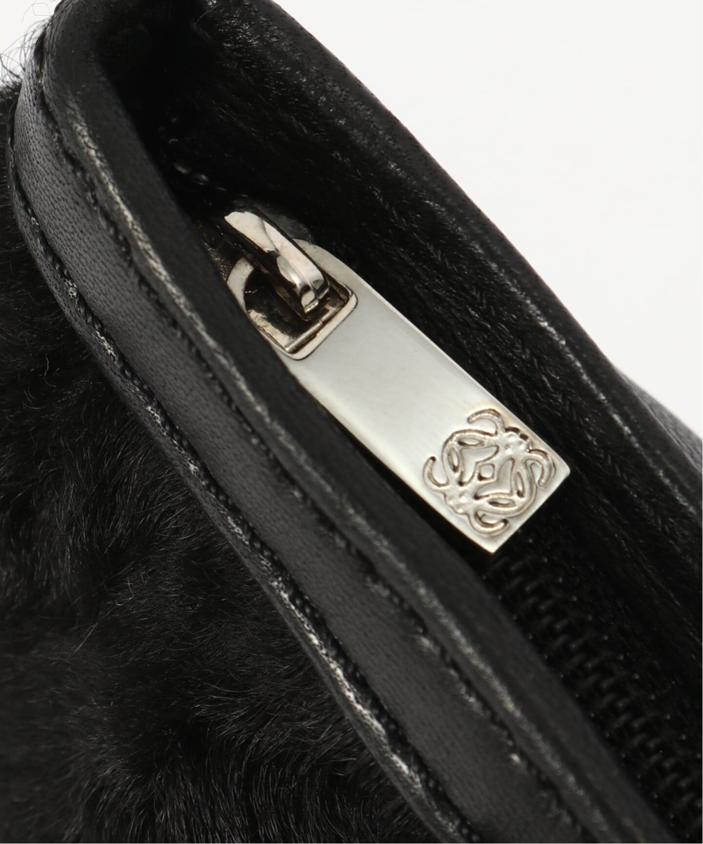 VINTAGE LOEWE/ロエベ】クラッチバッグ fur（クラッチバッグ