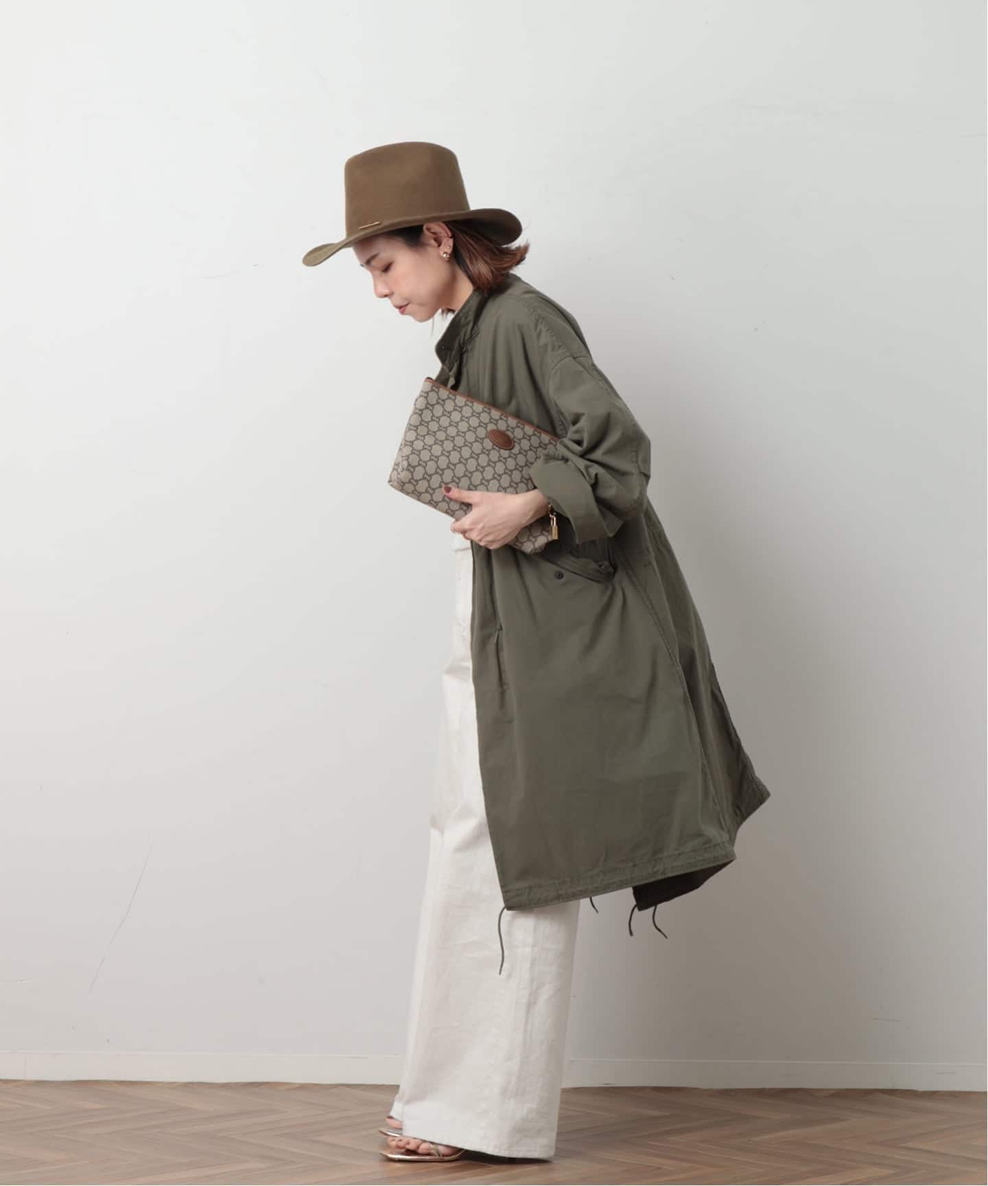 VINTAGE GUCCI Plus/グッチ プラス】クラッチバッグ gg（クラッチ