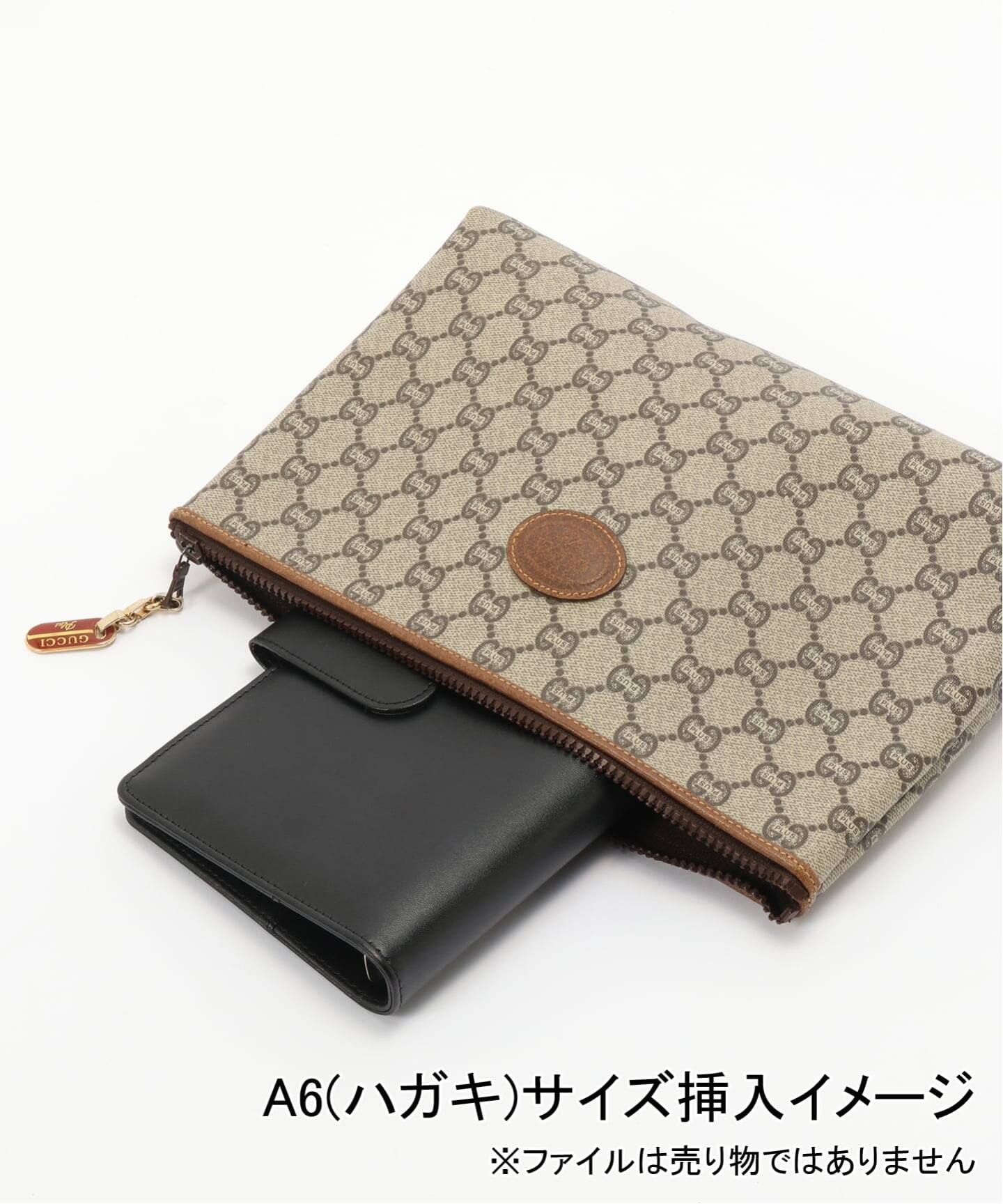 VINTAGE GUCCI Plus/グッチ プラス】クラッチバッグ gg（クラッチ