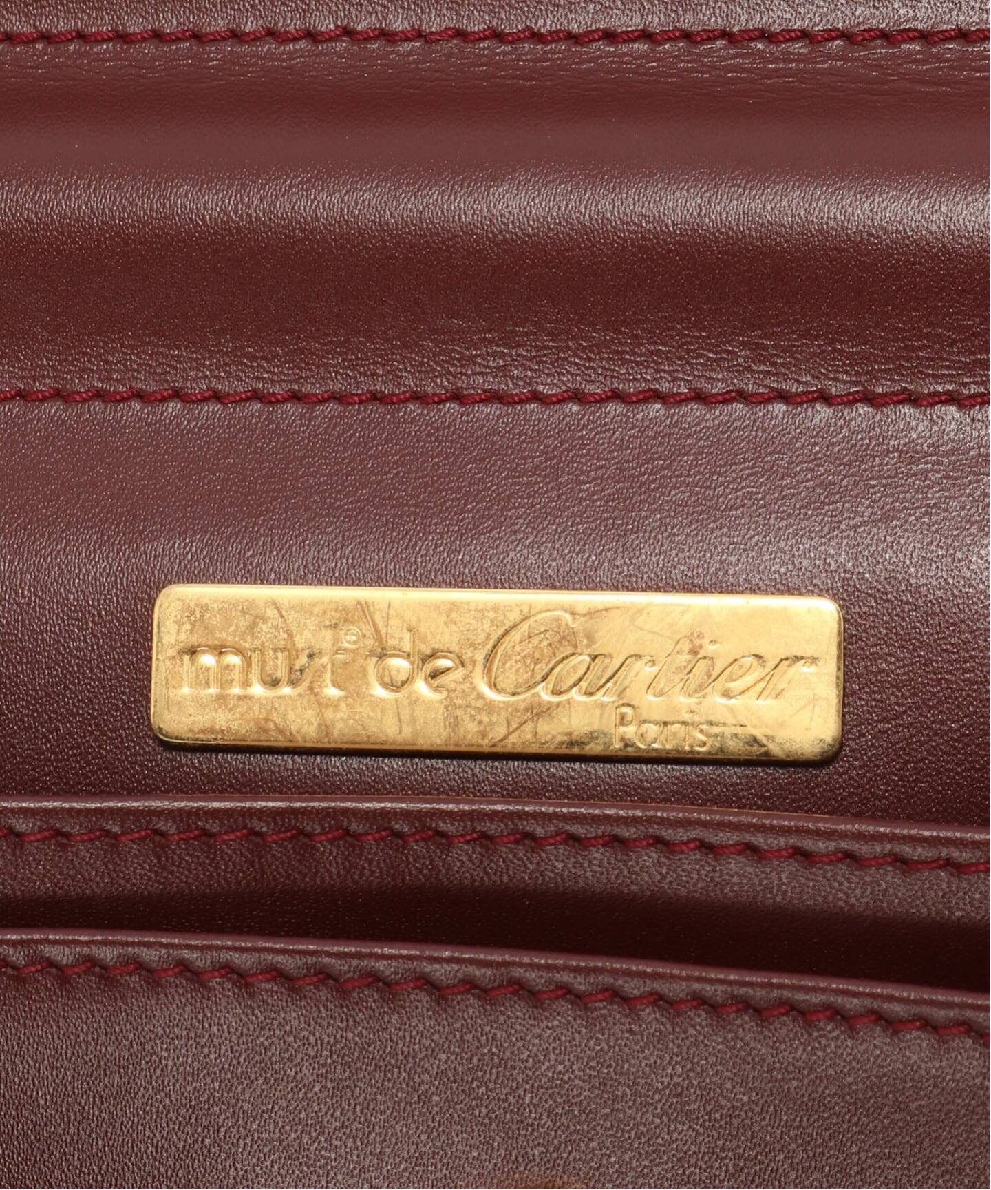 VINTAGE CARTIER/カルティエ】Must de cartier クラッチバッグ 