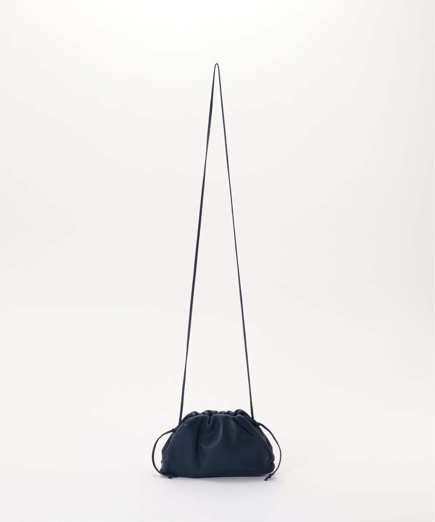 ボッテガヴェネタ黒ショルダーバッグ MINI THE POUCH BOTTEGA VENETA/ボッテガ ヴェネタ】The pouch mini（ショルダー