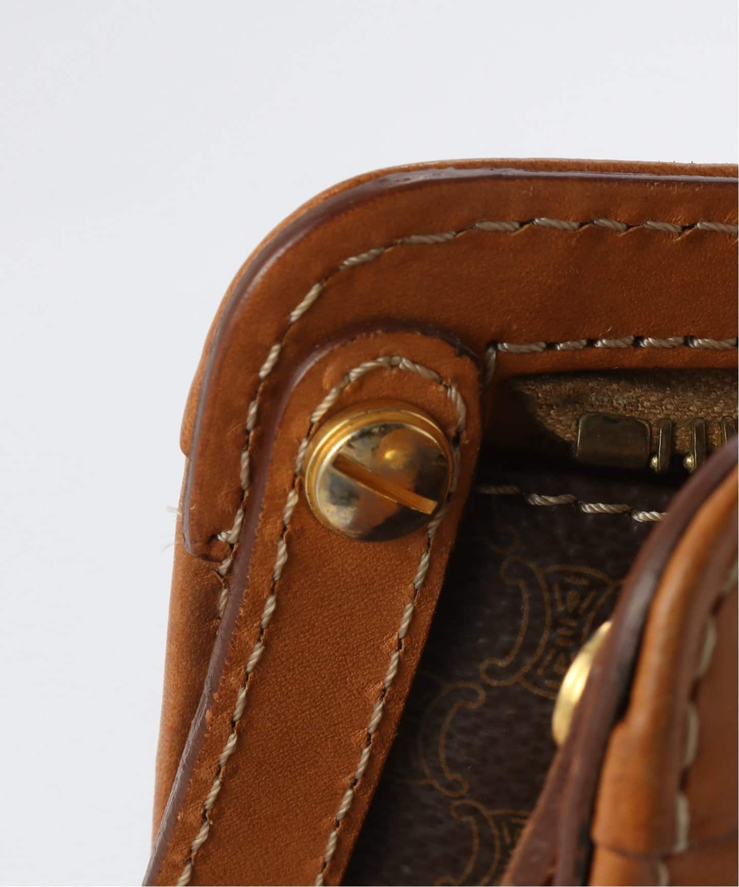 VINTAGE CELINE/セリーヌ】マカダム クラッチバッグ（クラッチ