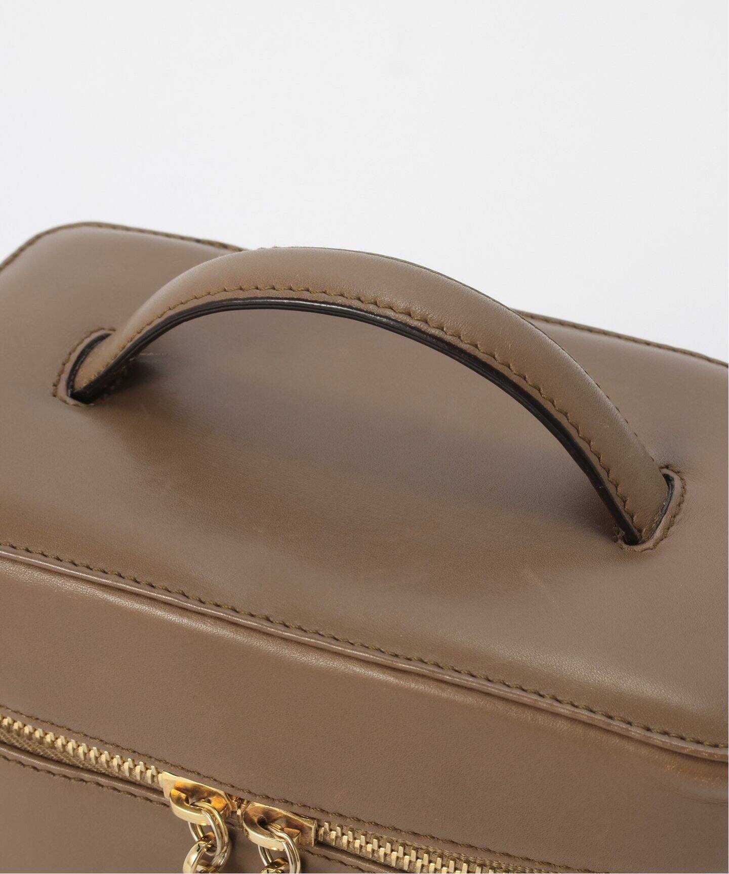 VINTAGE FERRAGAMO/フェラガモ】 Gancini バニティバッグ