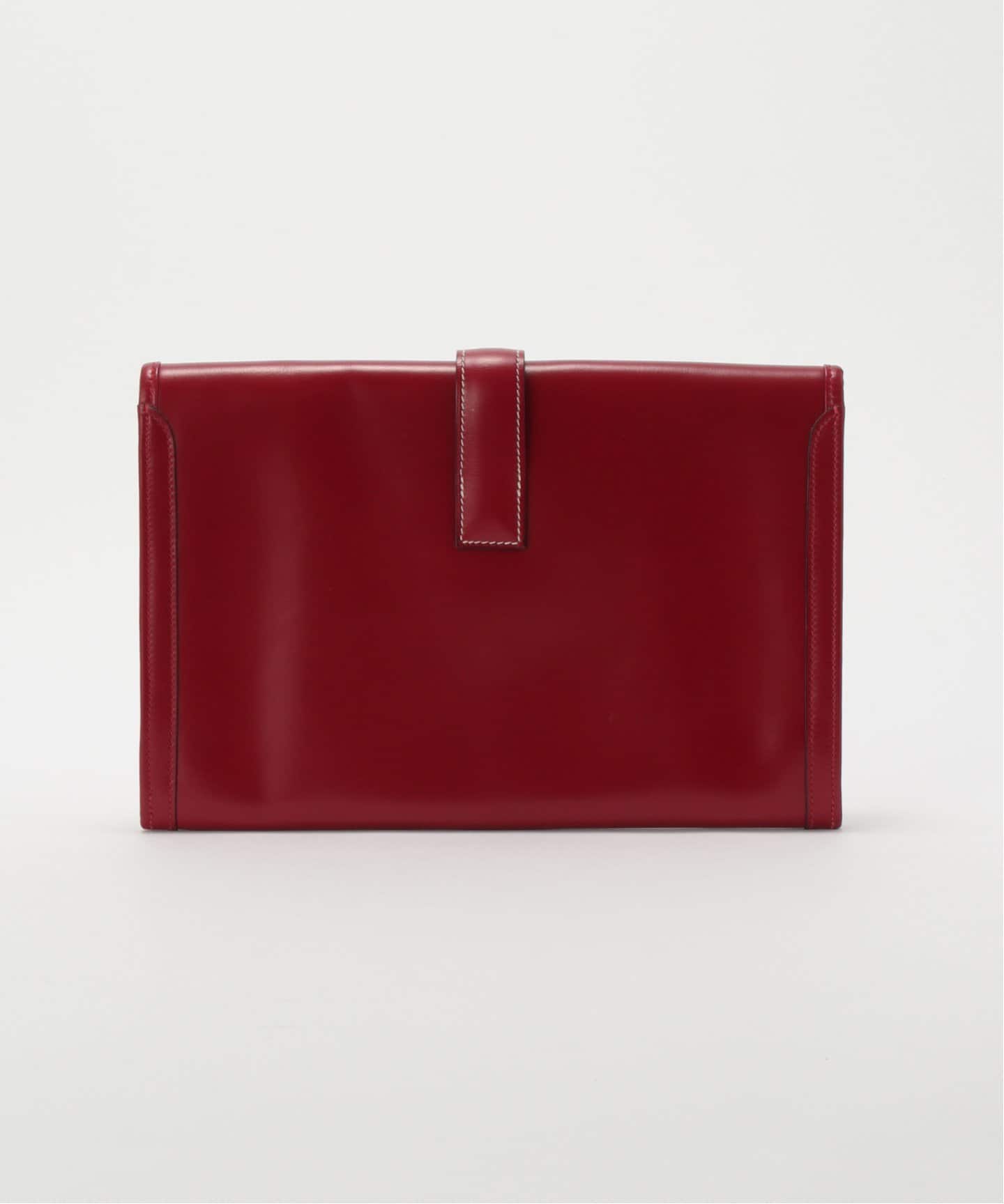 HERMES エルメス　クラッチバック　ジジェPM ワインレッドボルドー HERMES エルメス クラッチバック ジジェPM ワインレッドボルドー