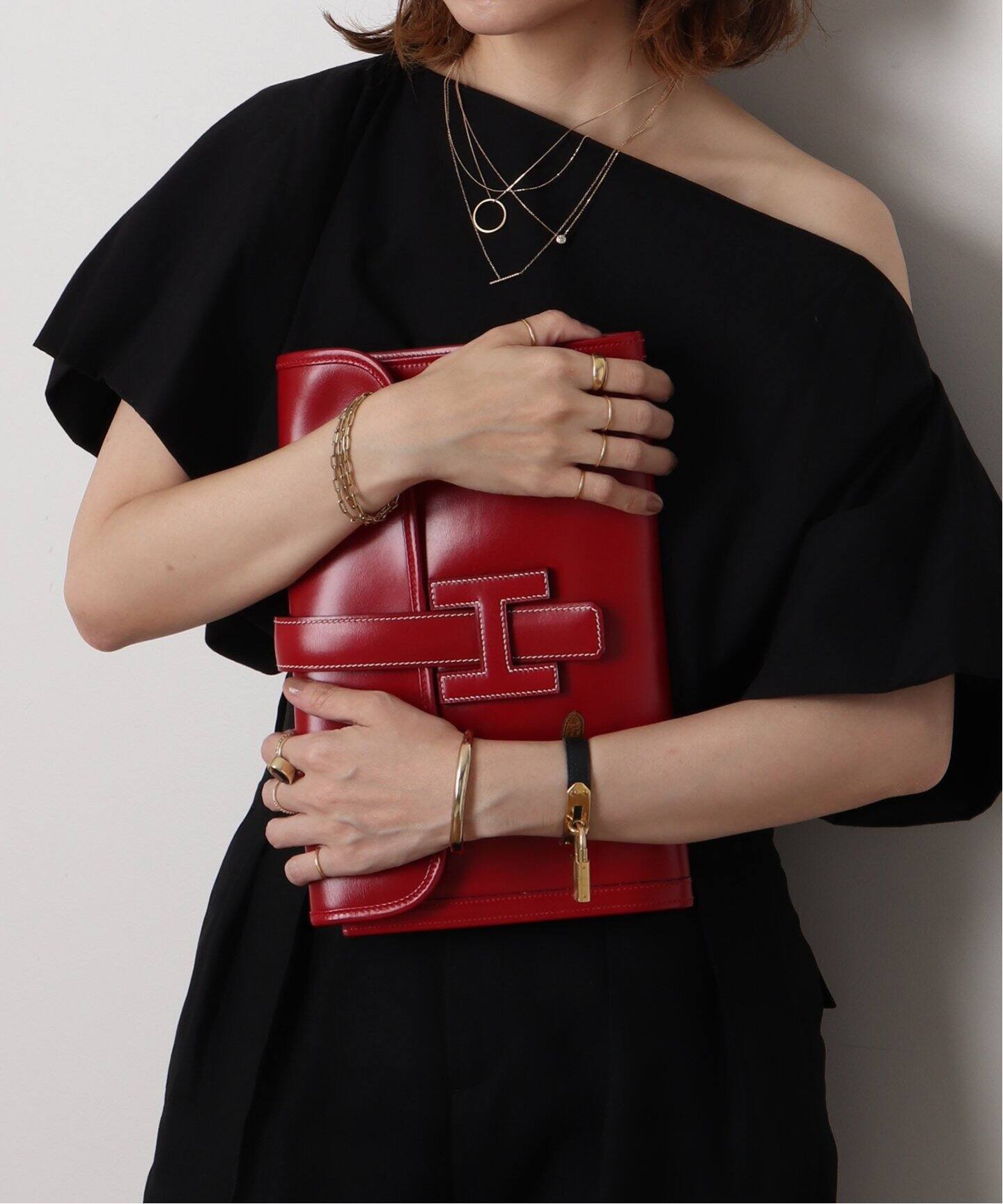 VINTAGE HERMES/エルメス】Jige（クラッチバッグ）｜DECOUVERTE