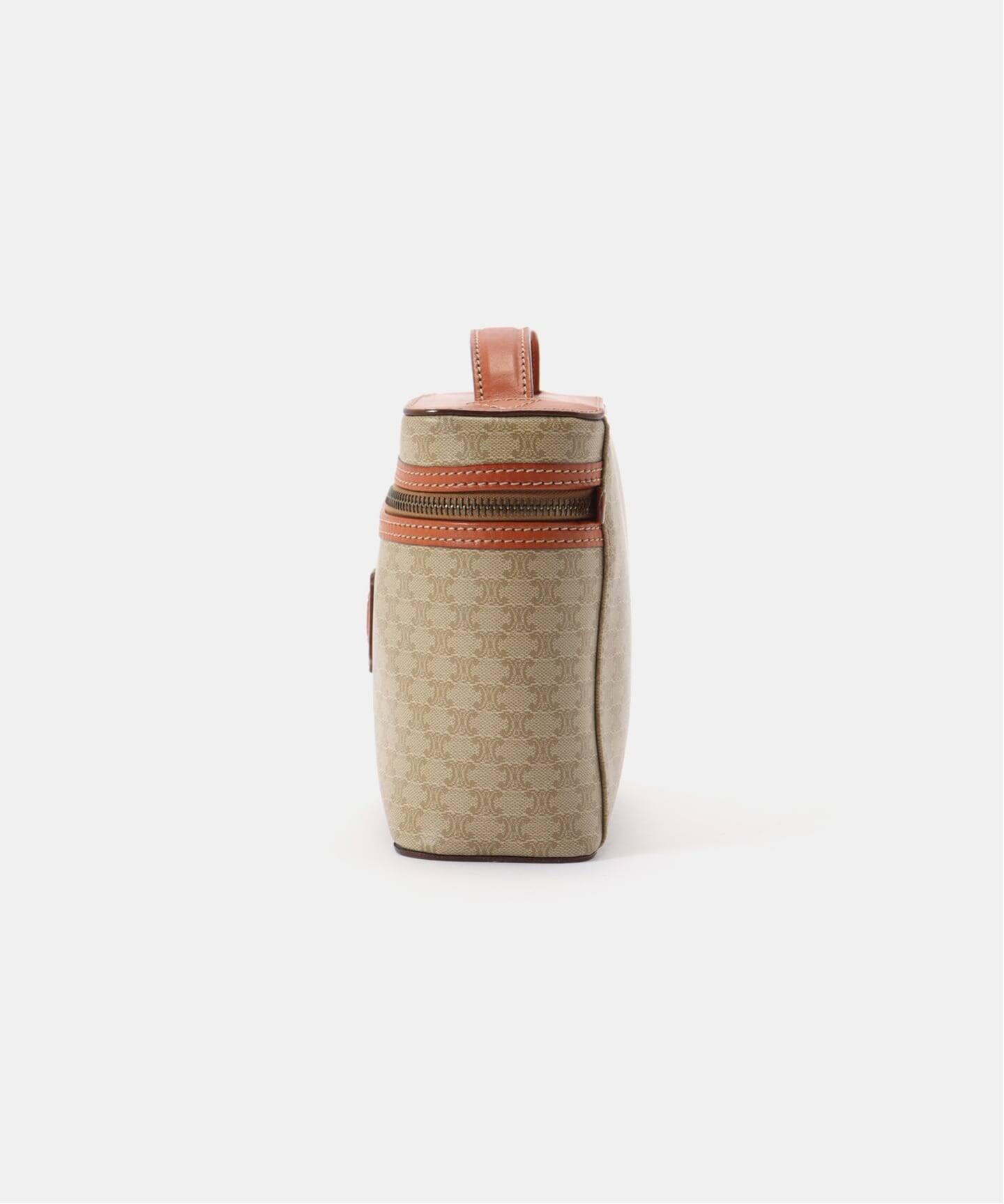 VINTAGE CELINE/セリーヌ】macadam バニティバッグ（ハンドバッグ