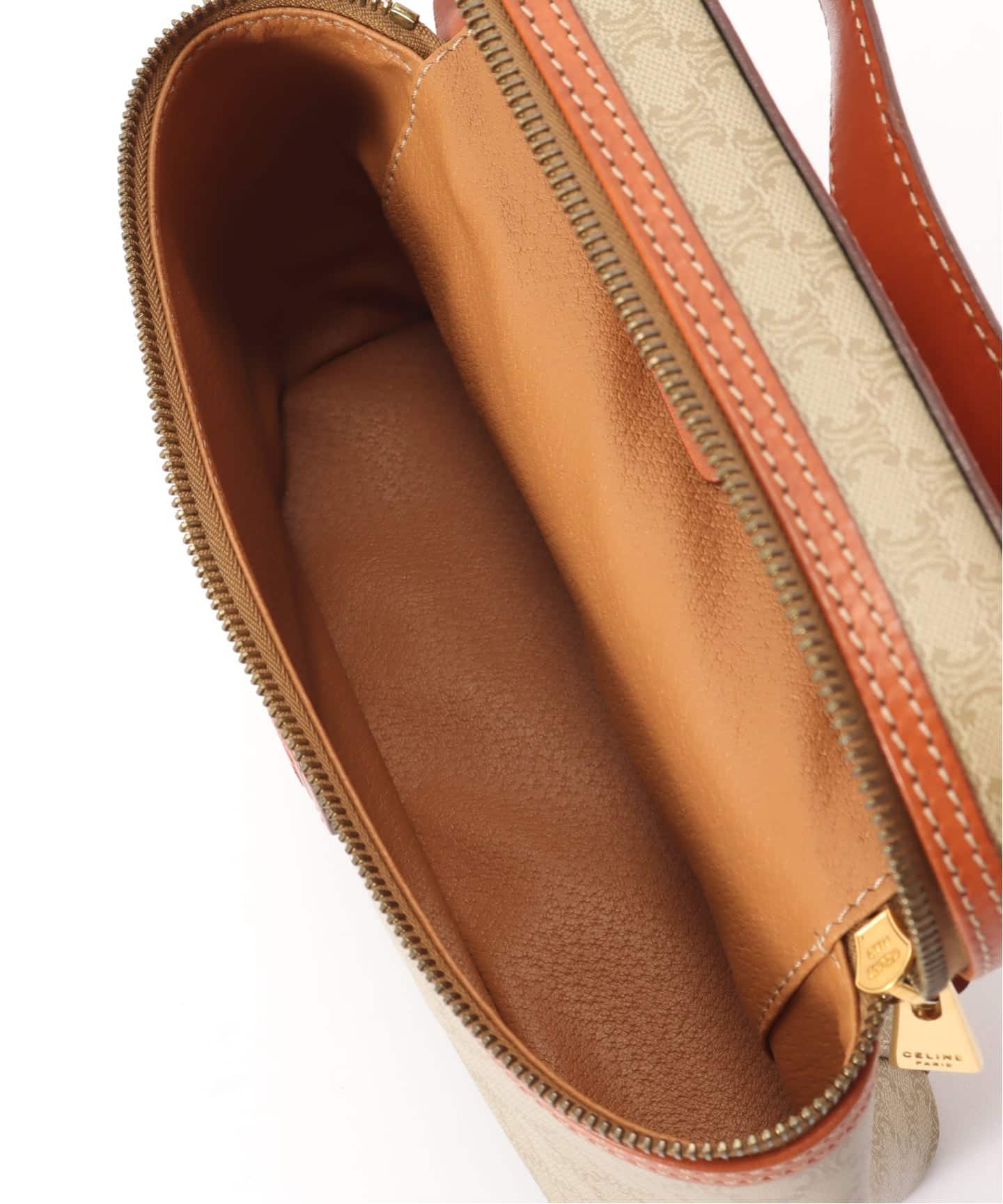 VINTAGE CELINE/セリーヌ】macadam バニティバッグ（ハンドバッグ