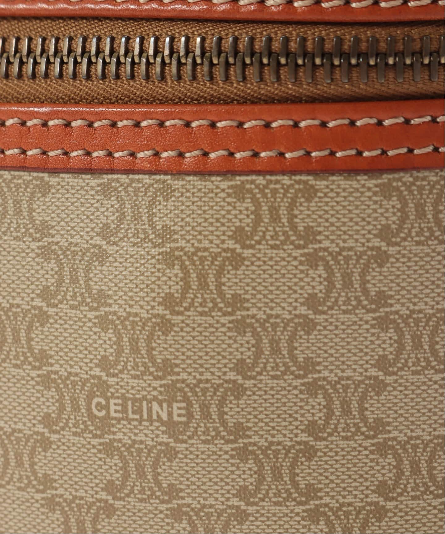 VINTAGE CELINE/セリーヌ】macadam バニティバッグ（ハンドバッグ
