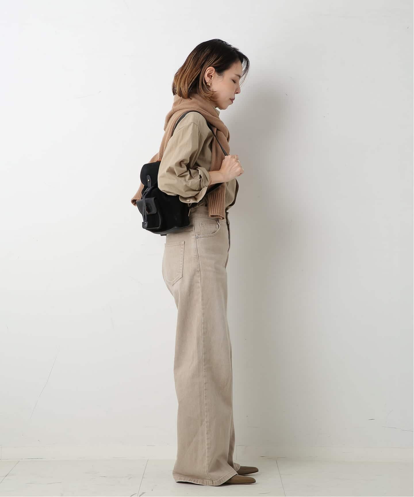 VINTAGE GUCCI/グッチ】Bamboo backpack mini suede（バックパック