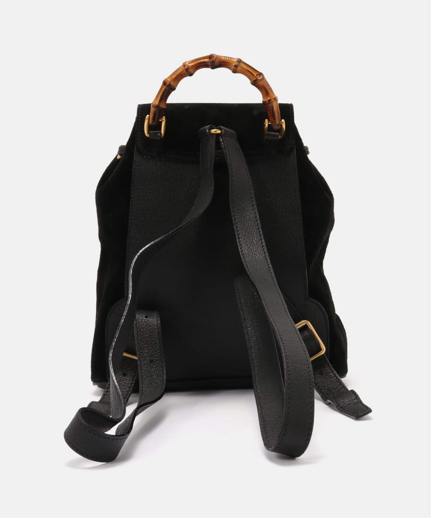 VINTAGE GUCCI/グッチ】Bamboo backpack mini suede（バックパック