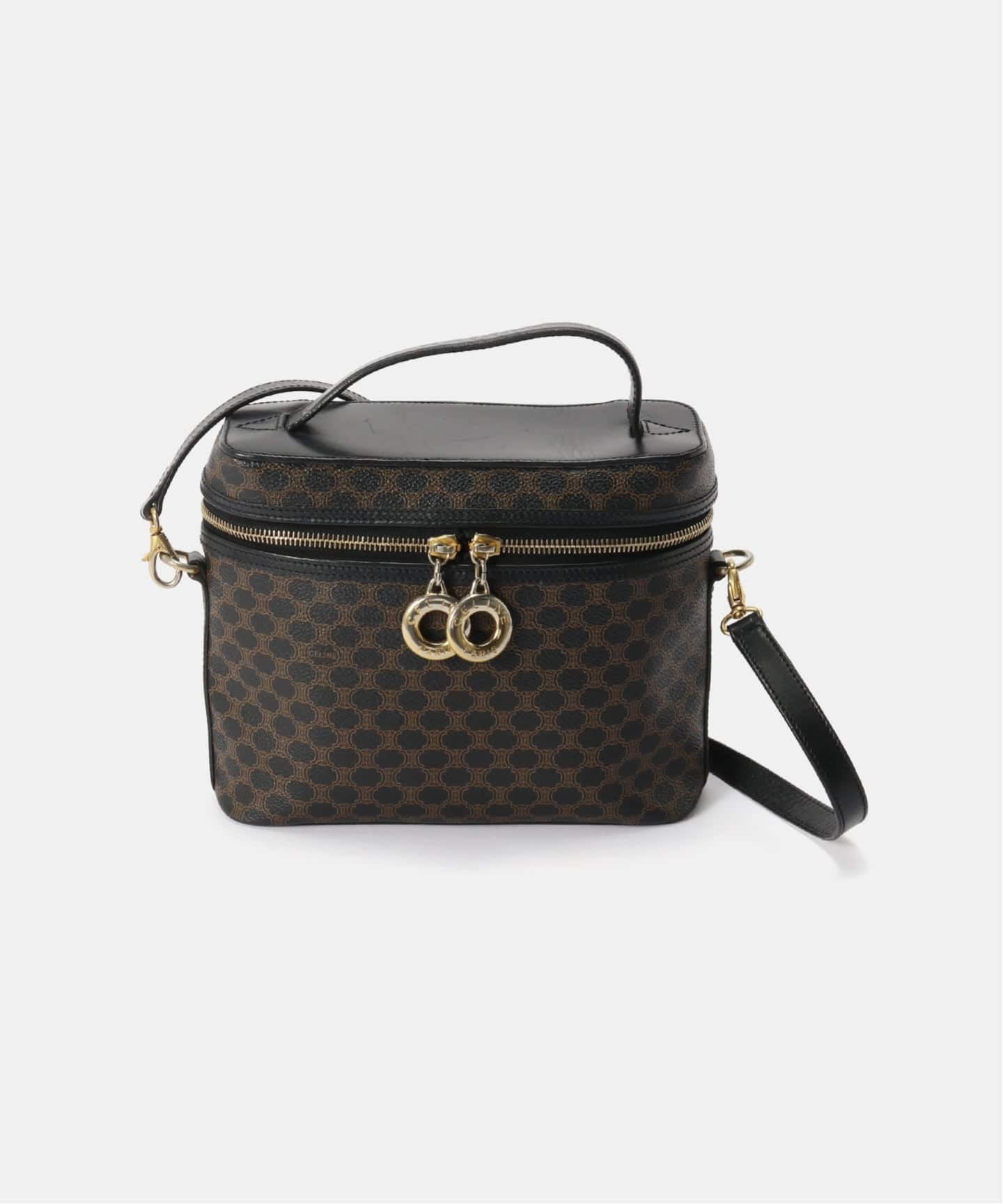 VINTAGE CELINE/セリーヌ】バニティバッグ 2way macadam(ショルダー VINTAGE CELINE/セリーヌ】バニティバッグ 2way macadam(ショルダー