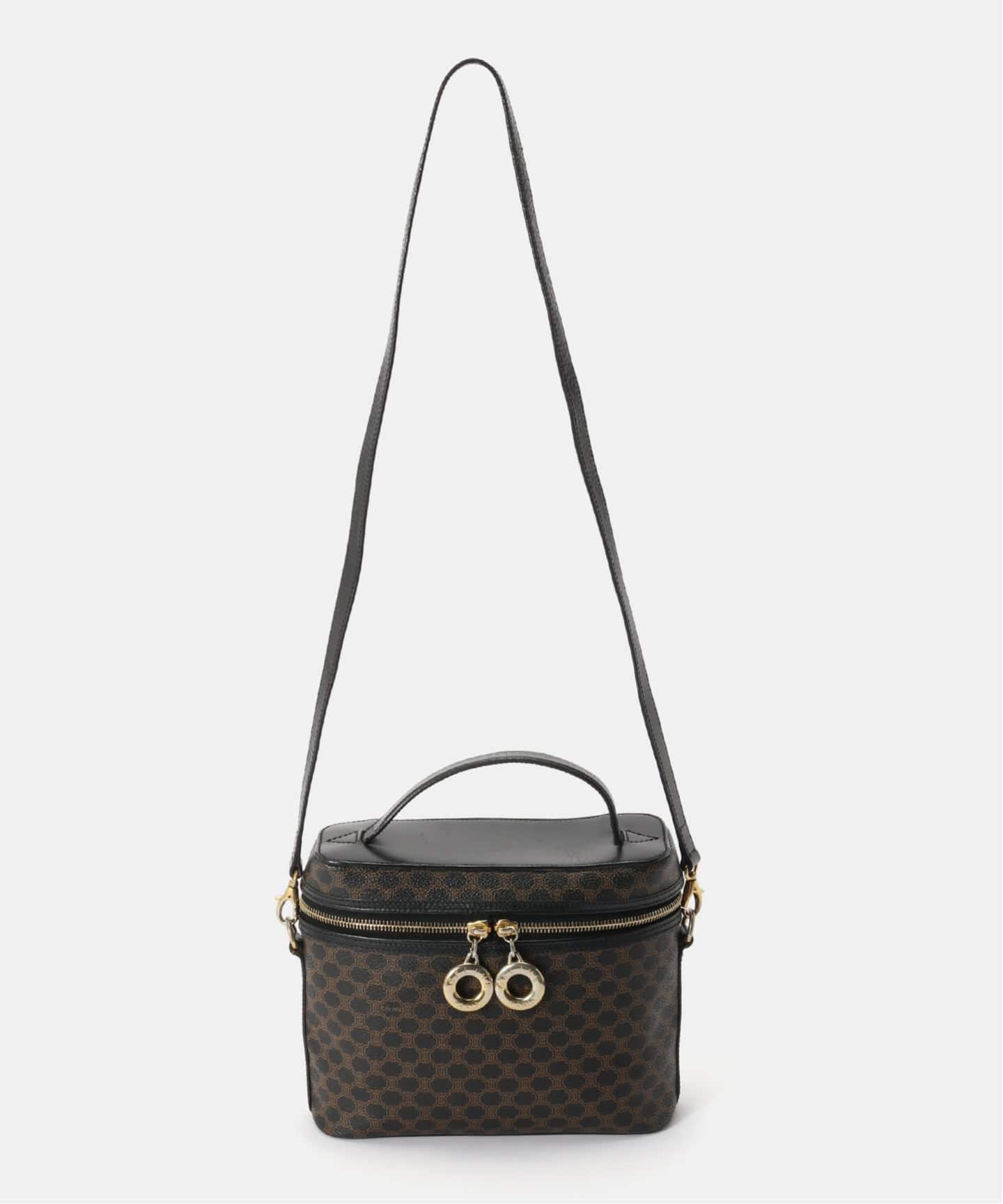 VINTAGE CELINE/セリーヌ】バニティバッグ 2way macadam（ショルダー