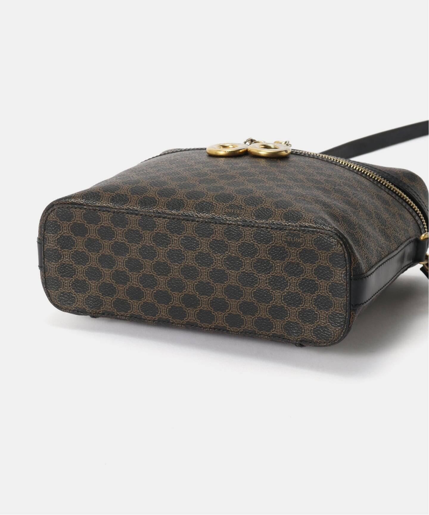 VINTAGE CELINE/セリーヌ】バニティバッグ 2way macadam（ショルダー