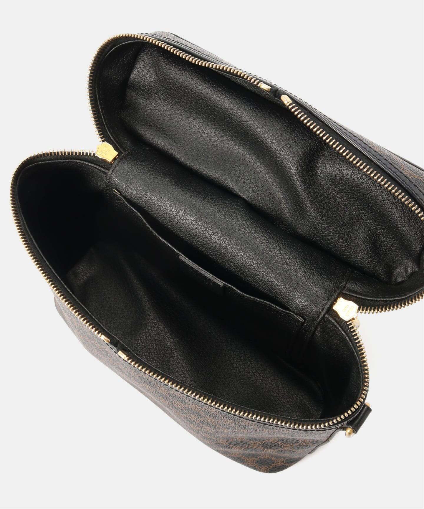 VINTAGE CELINE/セリーヌ】バニティバッグ 2way macadam（ショルダー