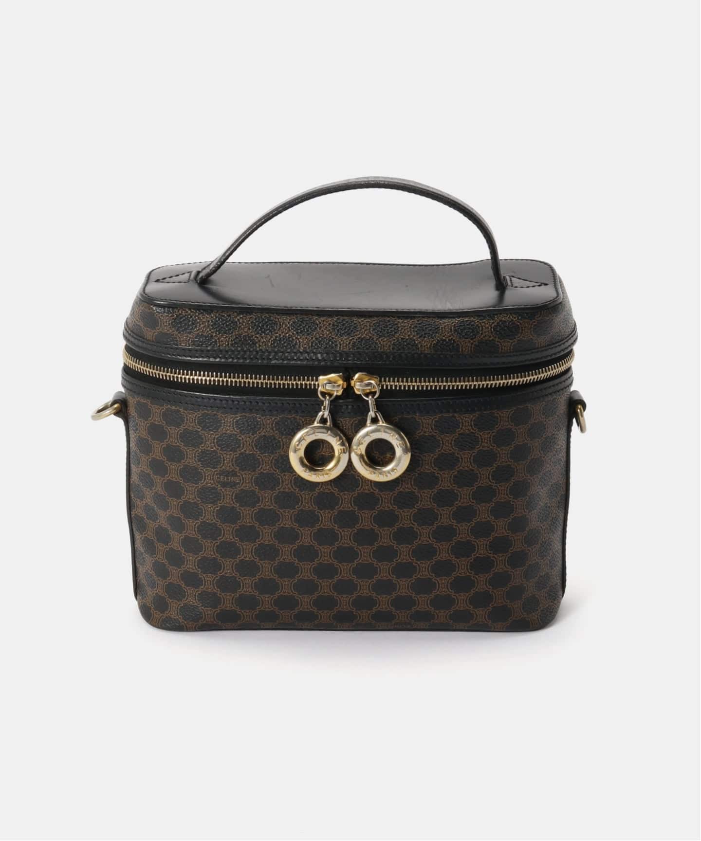 VINTAGE CELINE/セリーヌ】バニティバッグ 2way macadam（ショルダー