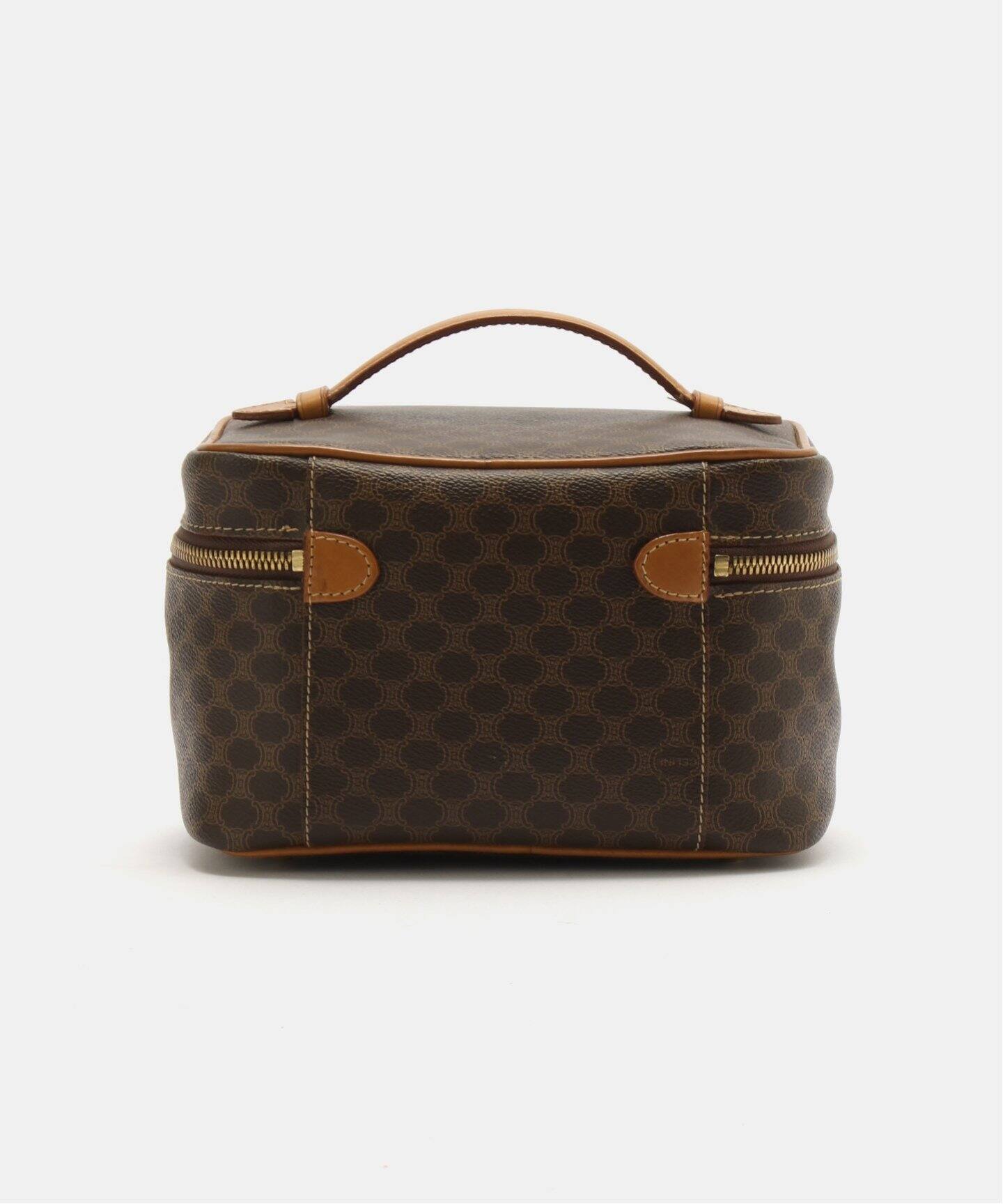 VINTAGE CELINE/セリーヌ】macadam バニティバッグ