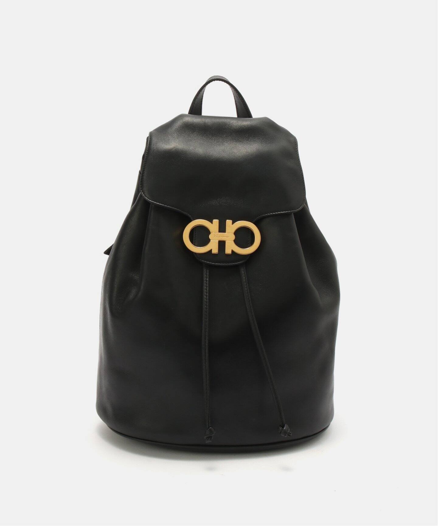 【美品】フェラガモ ガンチーニ リュック バックパック ビンテージ ナイロン VINTAGE FERRAGAMO/フェラガモ】 Gancini バックパック（バック