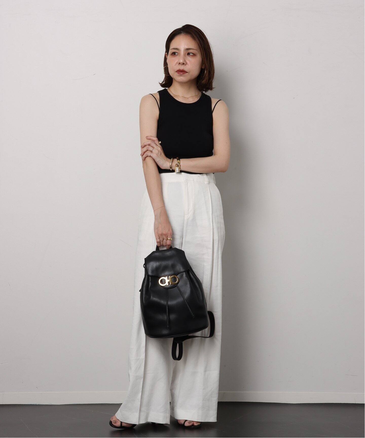 バックパック・リュック FERRAGAMO GANCINI MINI BACKPACK VINTAGE FERRAGAMO/フェラガモ】 Gancini バックパック（バック
