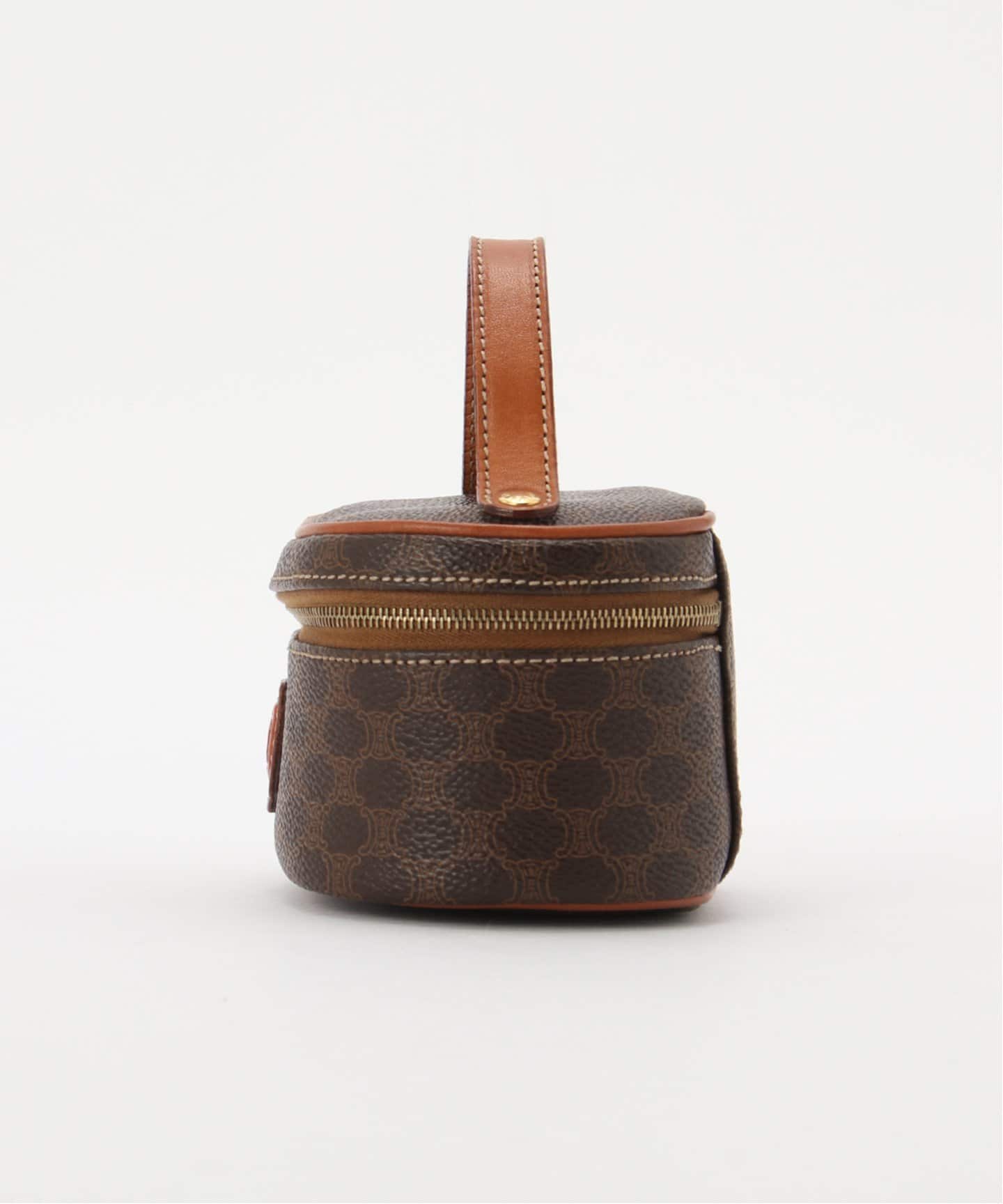 VINTAGE CELINE/セリーヌ】macadam ミニバニティバッグ