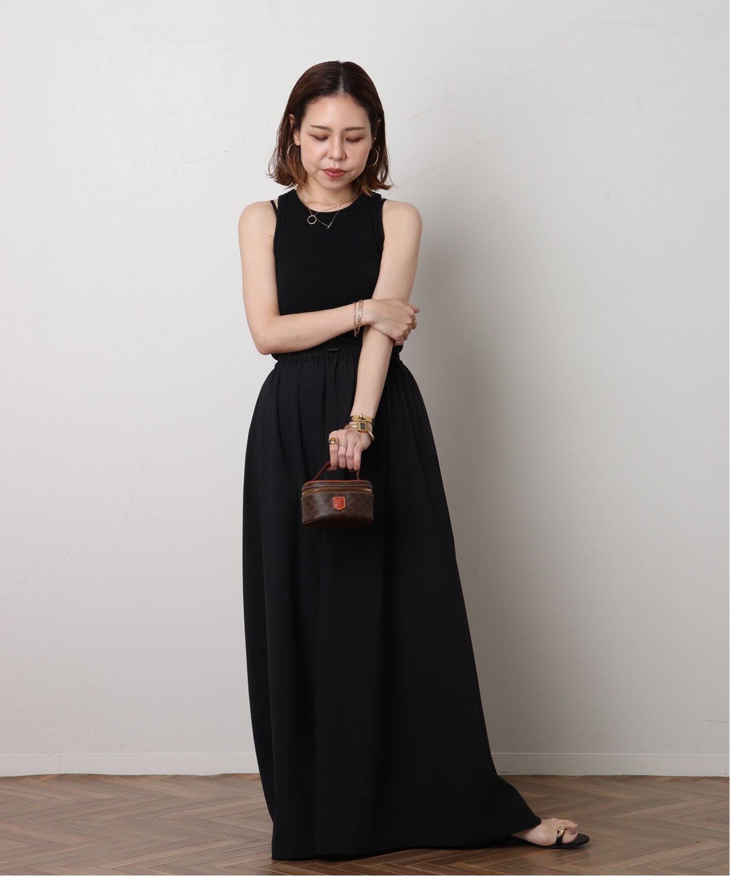 VINTAGE CELINE/セリーヌ】macadam ミニバニティバッグ