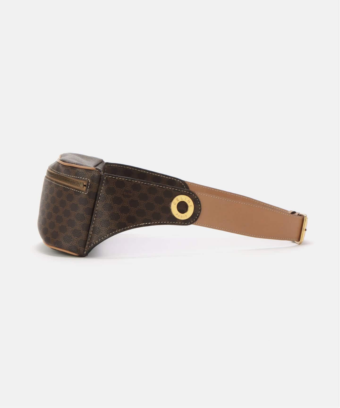 CELINE セリーヌ　ウエストポーチベルト ヴィンテージ　オールドセリーヌ VINTAGE CELINE/セリーヌ】macadam ウェストバッグ（ウェスト