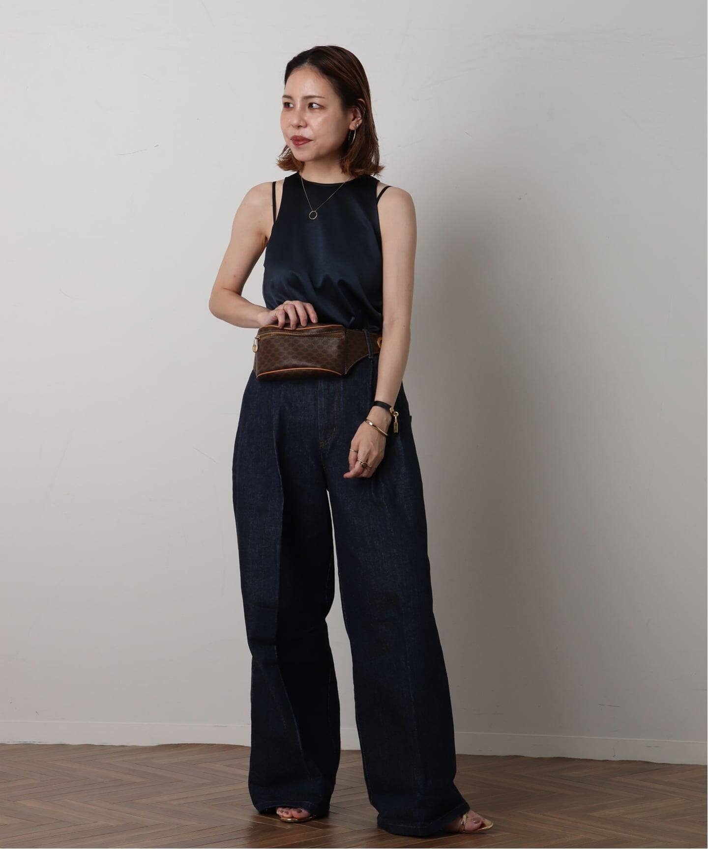 VINTAGE CELINE/セリーヌ】macadam ウェストバッグ（ウェストポーチ 