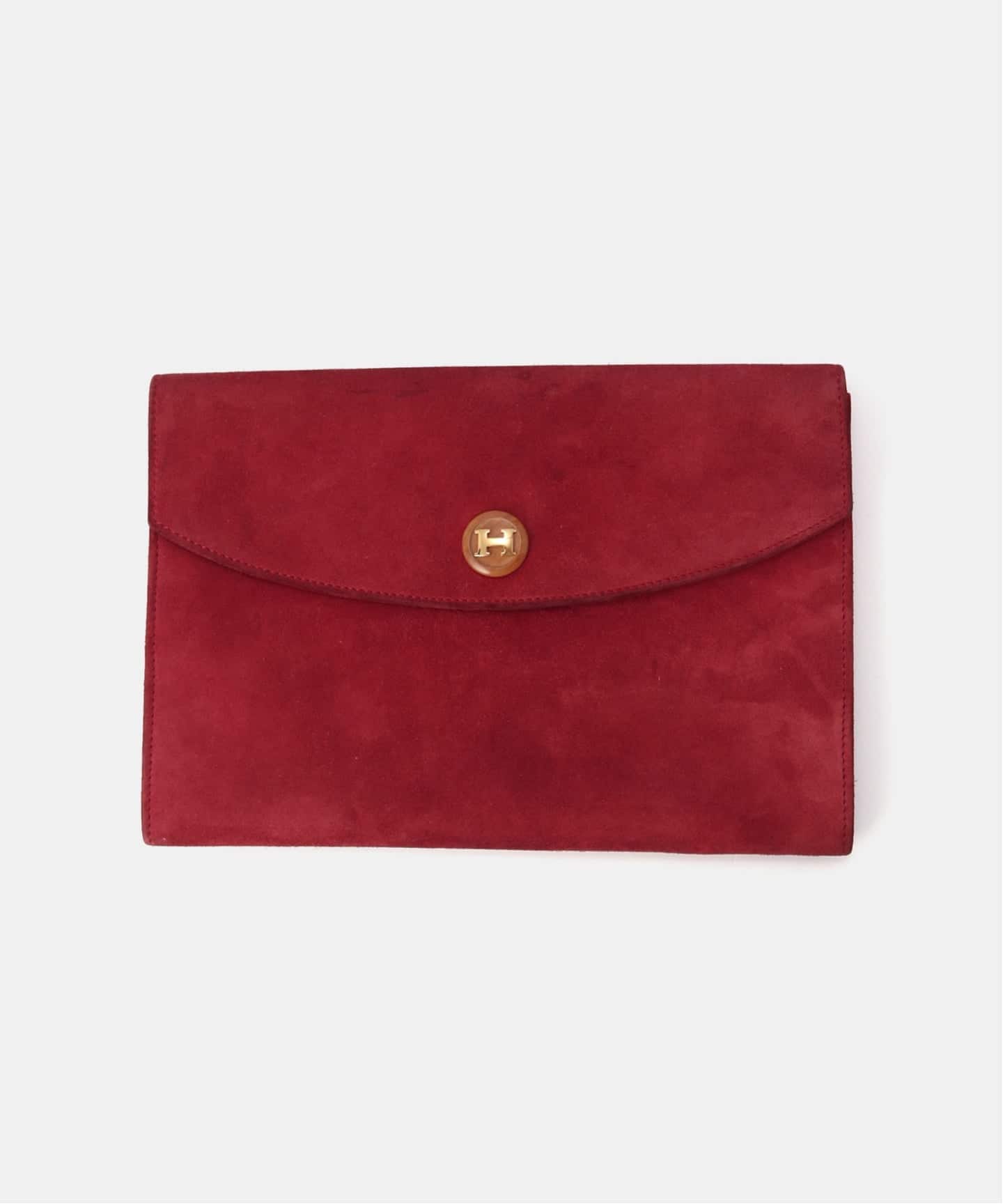 VINTAGE HERMES/エルメス】Pochette rio（クラッチバッグ