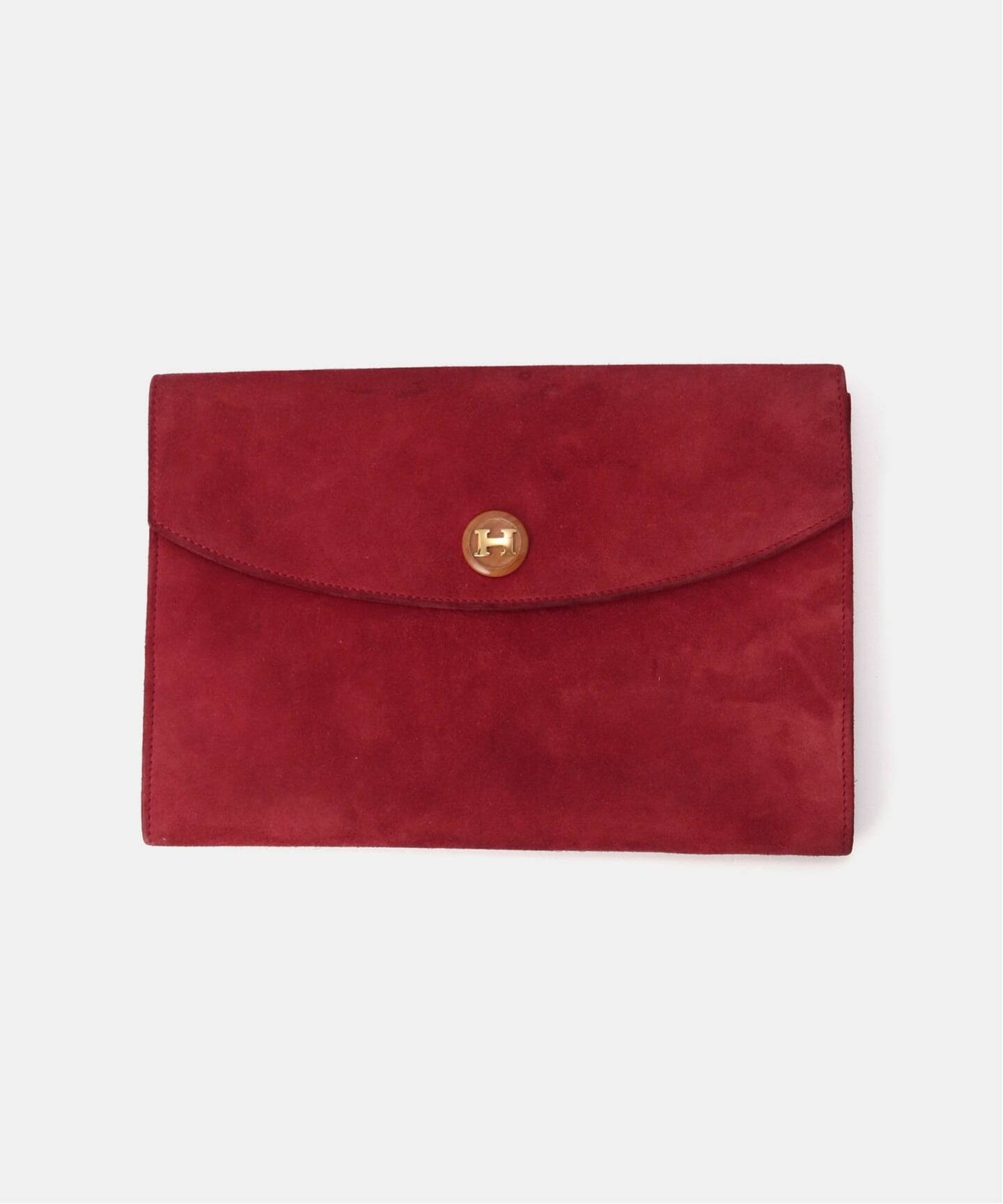 VINTAGE HERMES/エルメス】Pochette rio（クラッチバッグ 