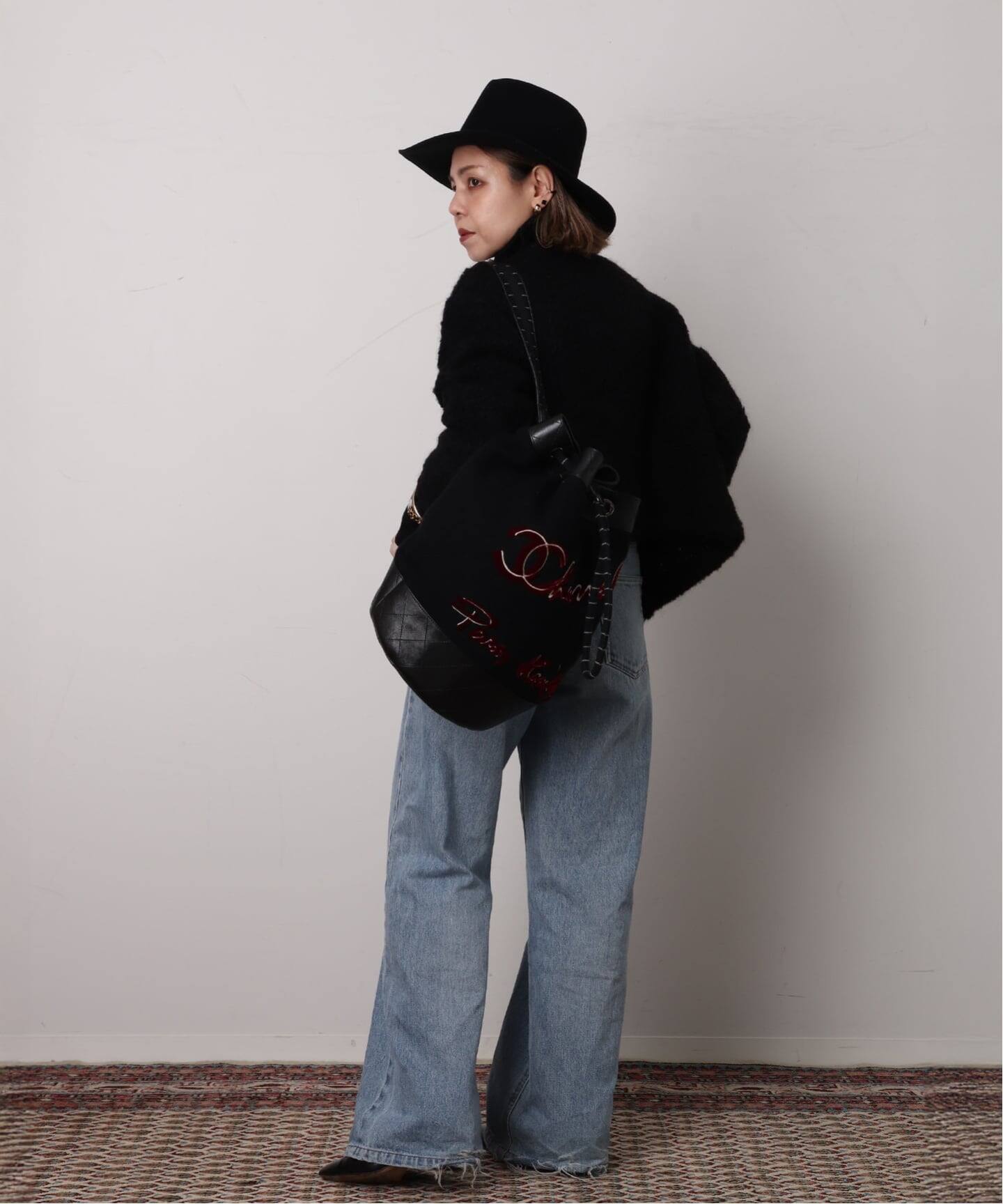 CHANEL/シャネル】Paris hamburg ワンショルダーバッグ felt 