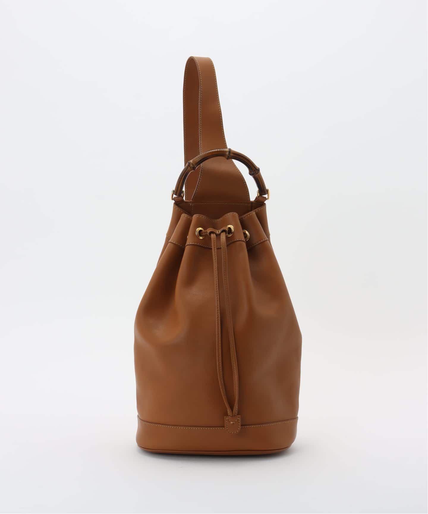 【VINTAGE GUCCI/グッチ】Bamboo ワンショルダーバッグ