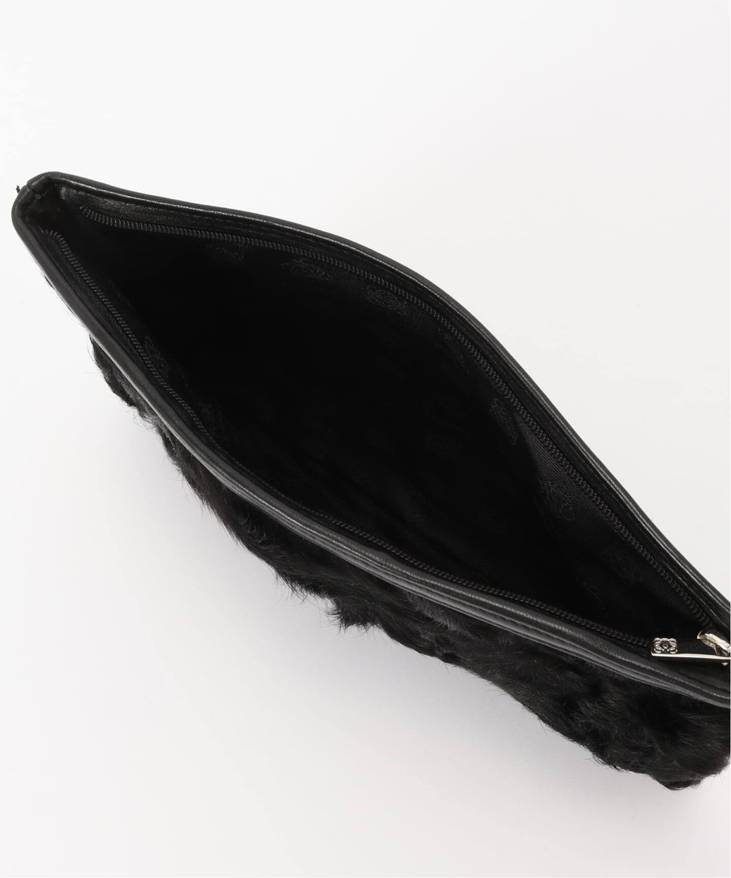 VINTAGE LOEWE/ロエベ】クラッチバッグ fur（クラッチバッグ