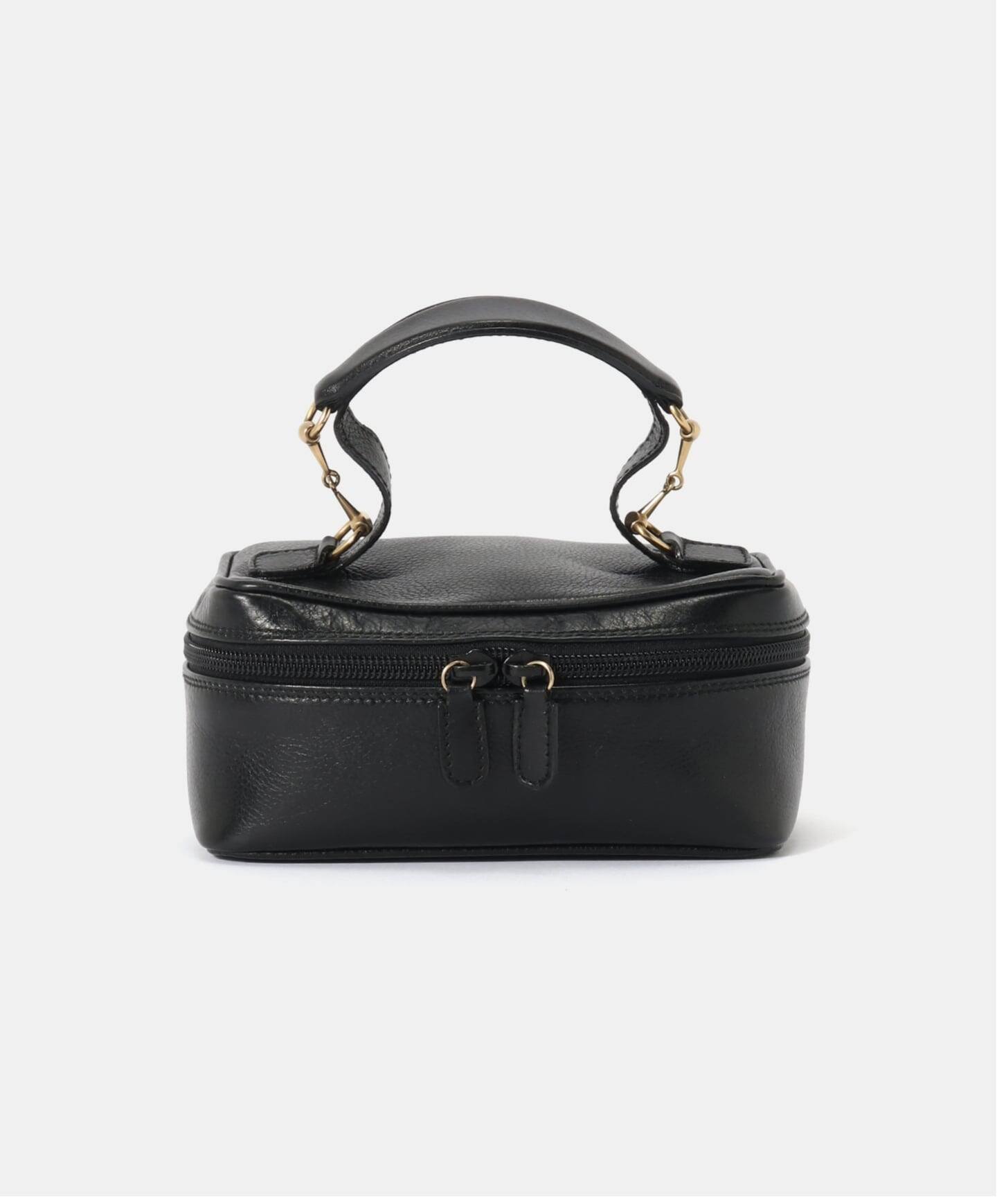 VINTAGE GUCCI/グッチ】ミニバニティバッグ bit（ハンドバッグ 