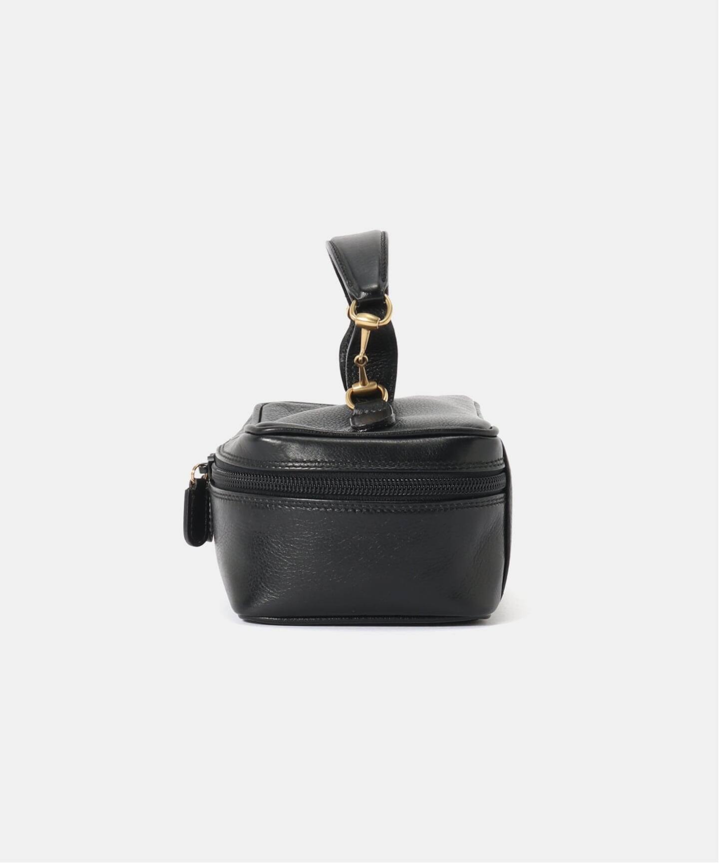 VINTAGE GUCCI/グッチ】ミニバニティバッグ bit（ハンドバッグ 