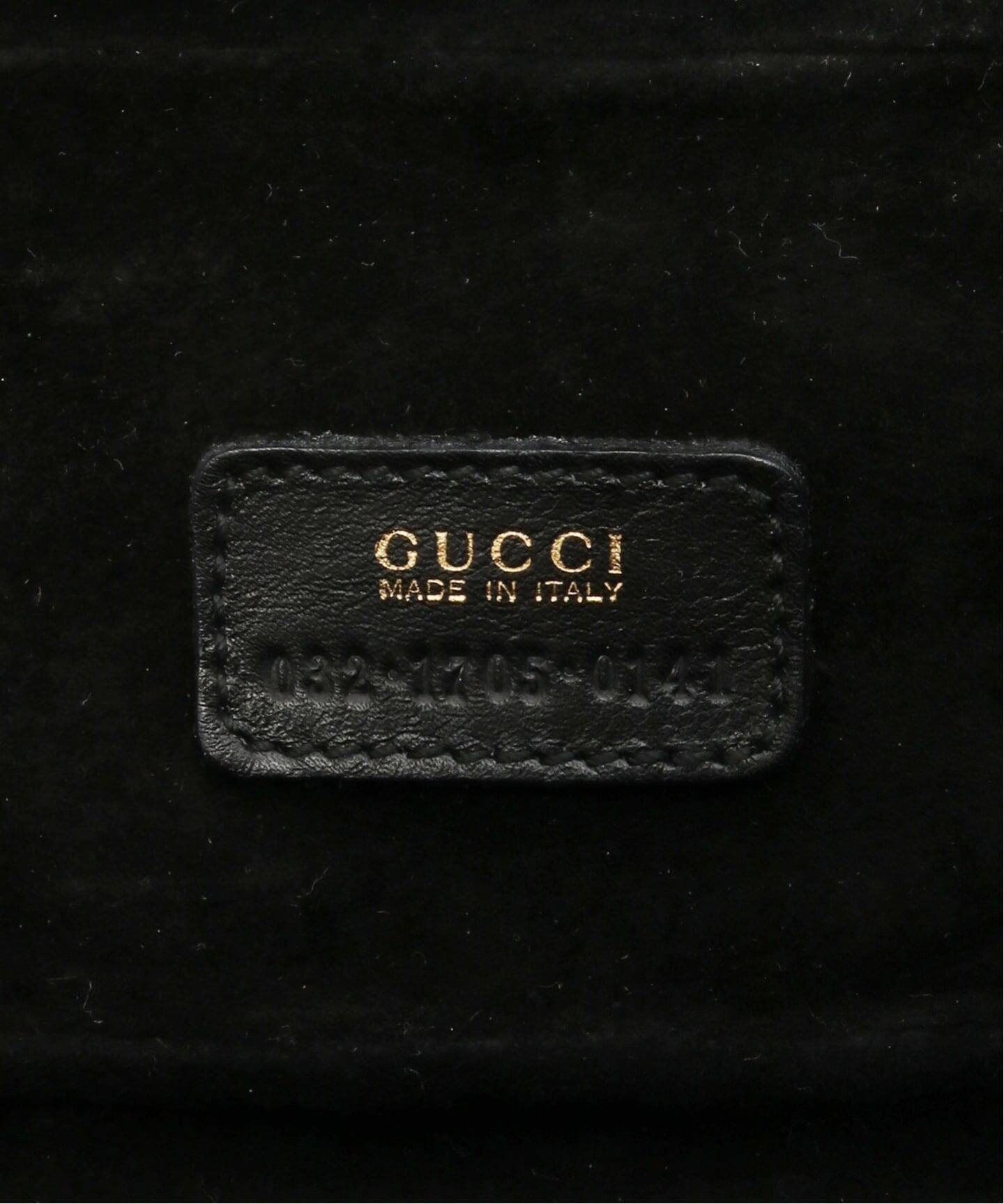 VINTAGE GUCCI/グッチ】ミニバニティバッグ bit（ハンドバッグ
