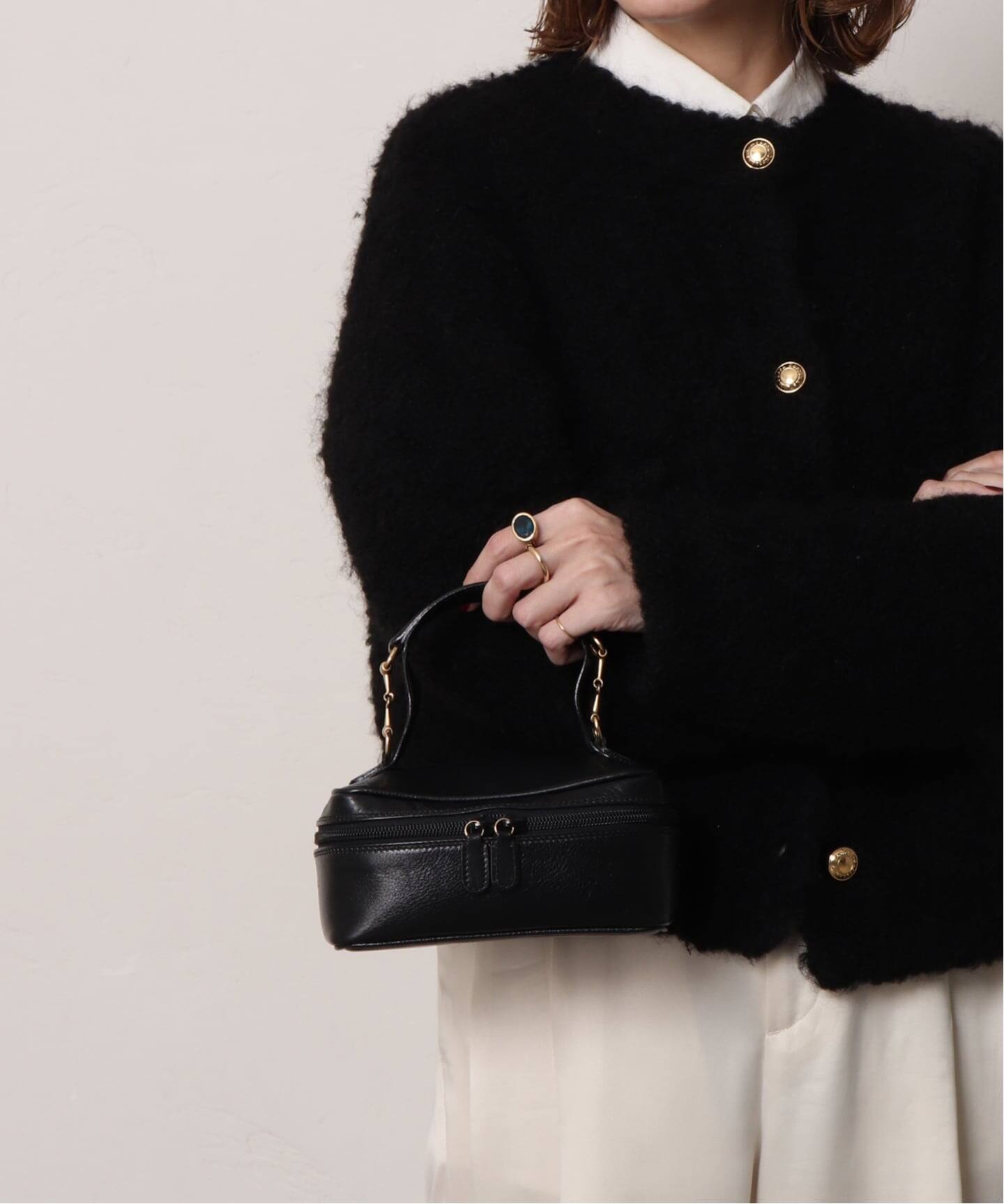 VINTAGE GUCCI/グッチ】ミニバニティバッグ bit（ハンドバッグ 