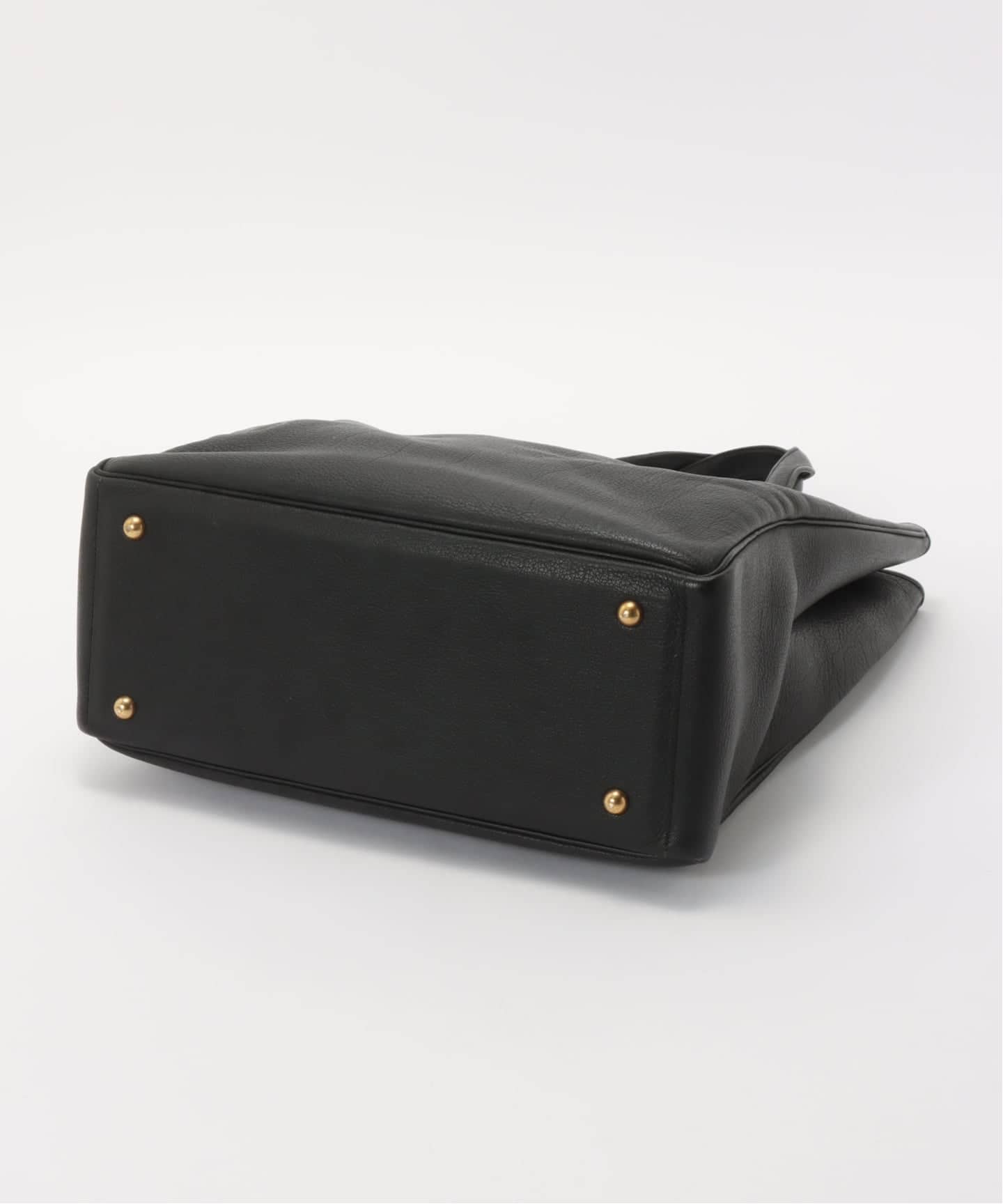 VINTAGE HERMES / エルメス ギャロップブッフル black GD