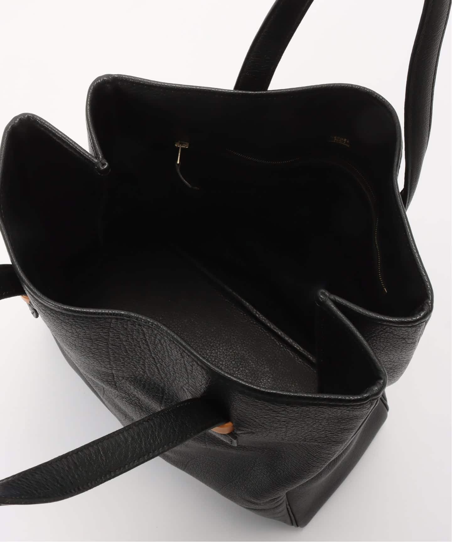 VINTAGE HERMES / エルメス ギャロップブッフル black GD