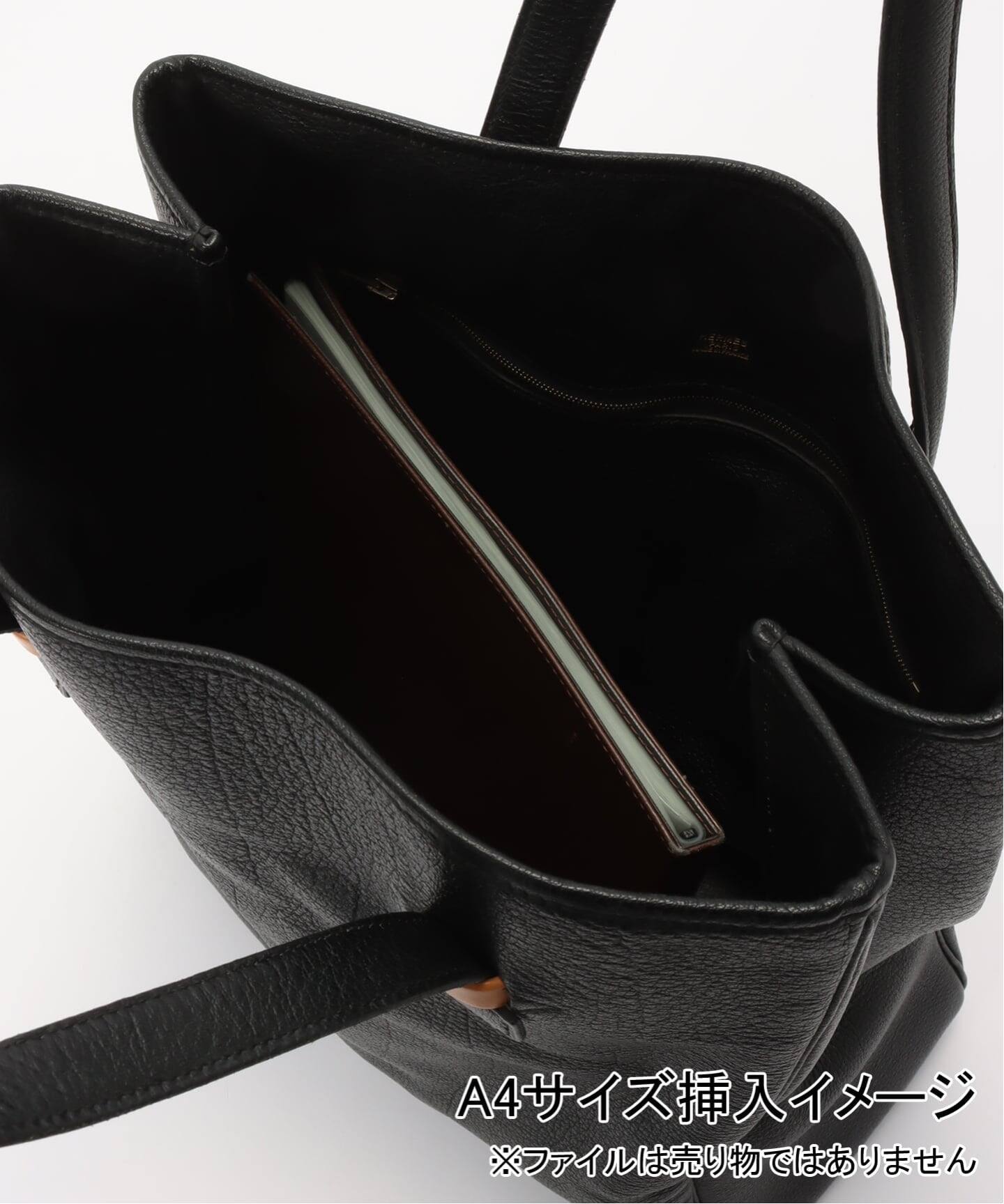 VINTAGE HERMES / エルメス ギャロップブッフル black GD