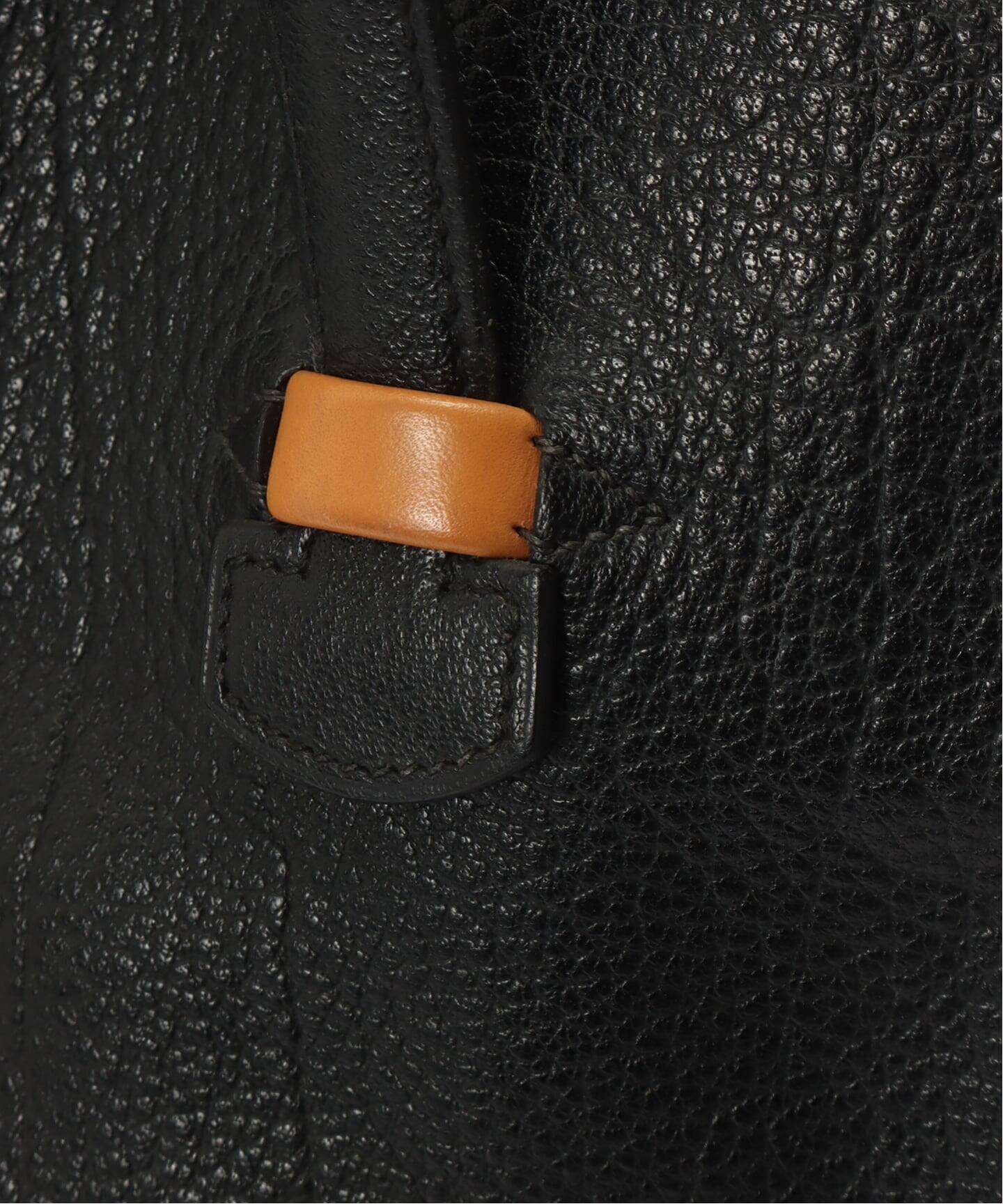 VINTAGE HERMES / エルメス ギャロップブッフル black GD