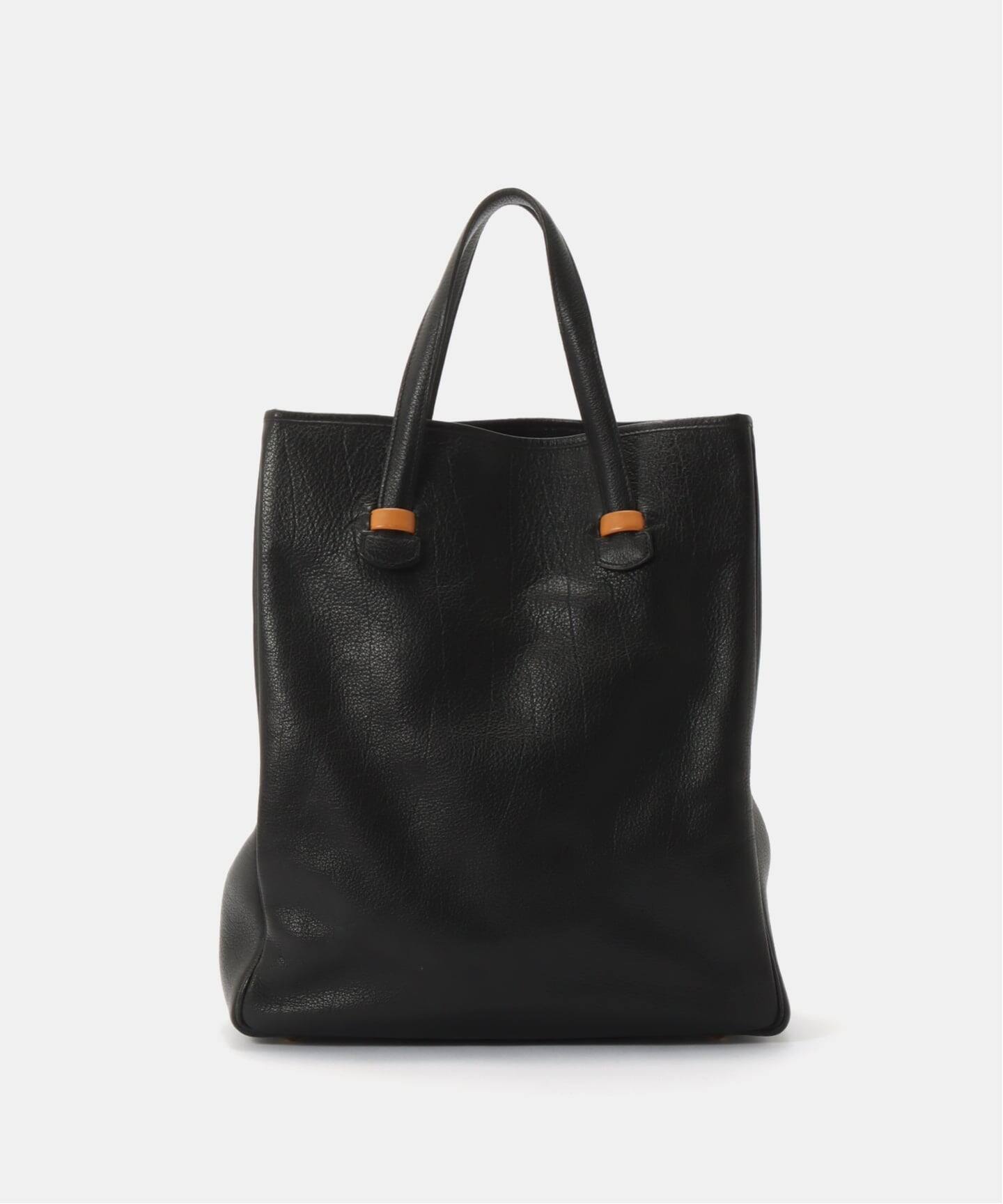 VINTAGE HERMES / エルメス ギャロップブッフル black GD