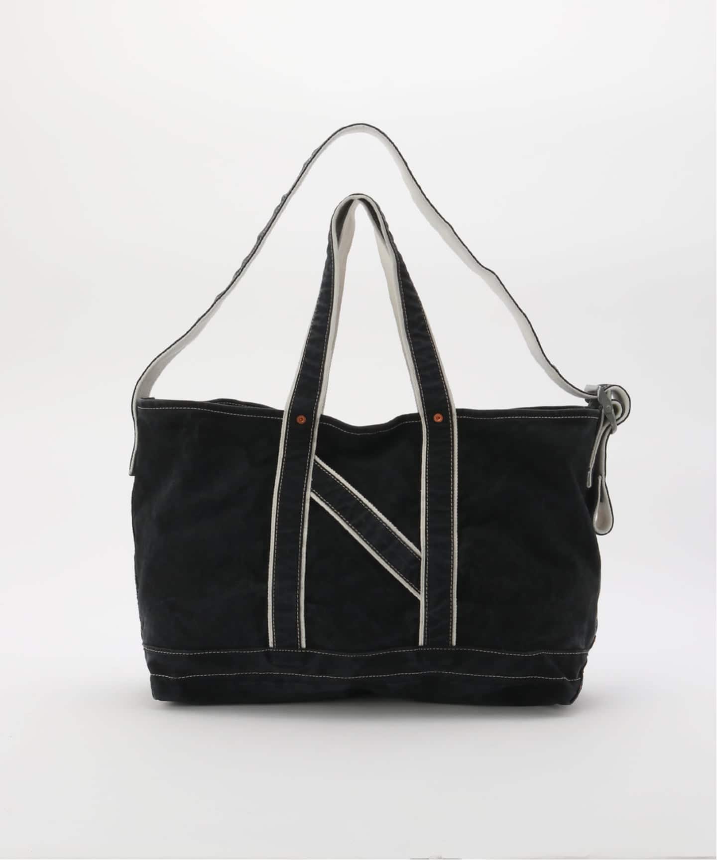 NICENESSナイスネス　キャンバス　トートバッグL.LESH L.LESH / L.レッシュ( NNショルダートートバッグ - 加工