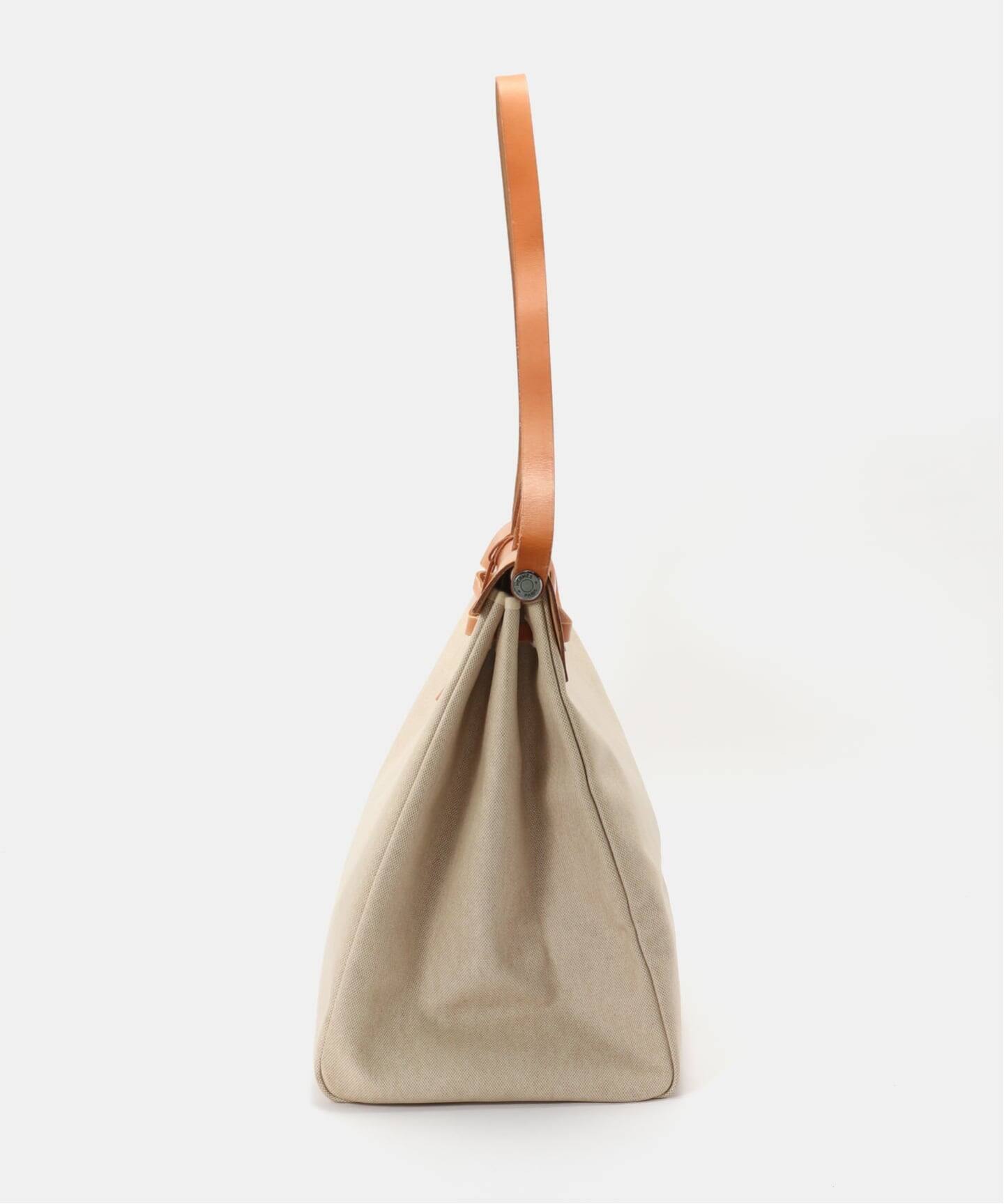 VINTAGE HERMES / エルメス エールバッグGM NAT [B]（ショルダーバッグ