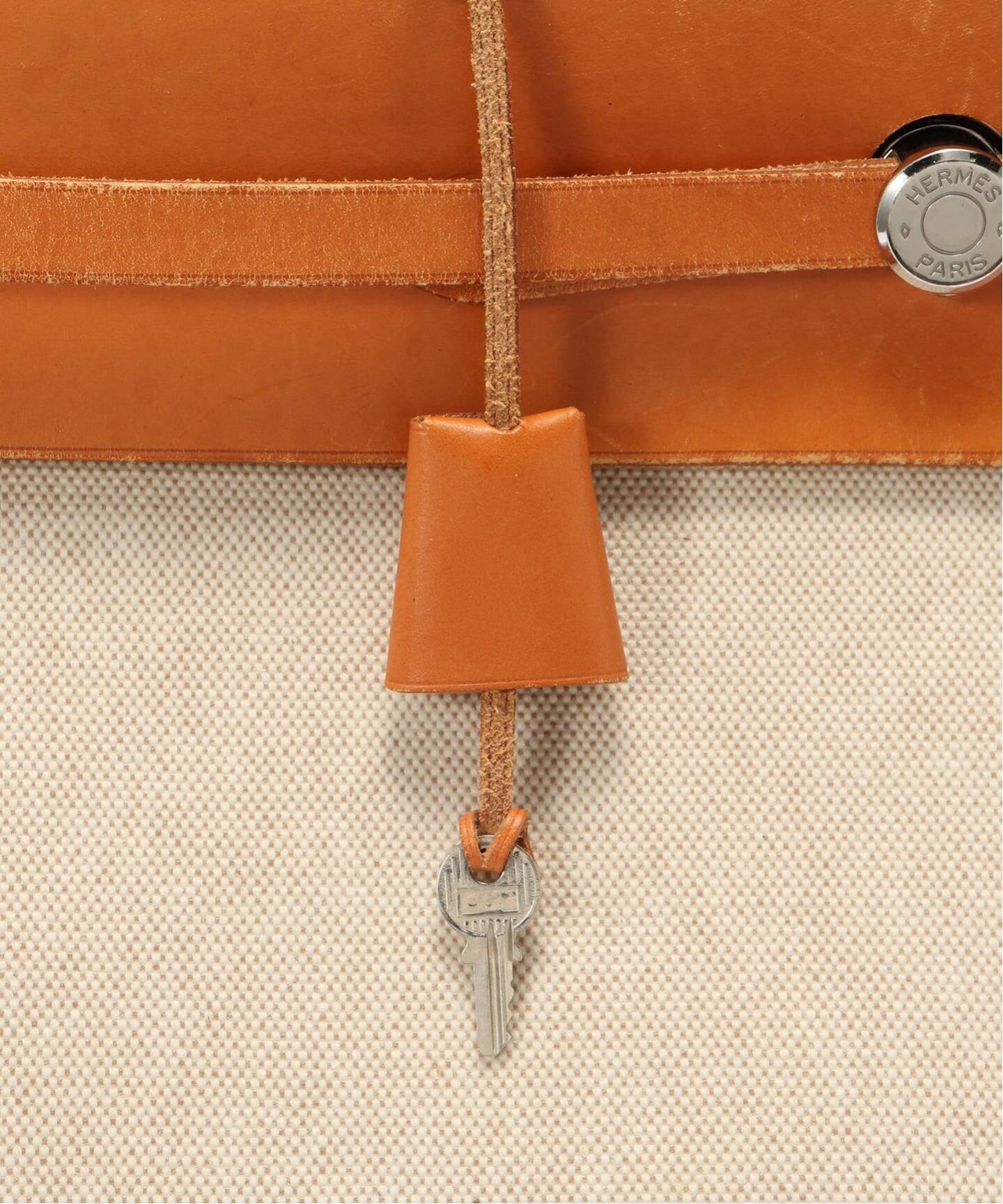 VINTAGE HERMES / エルメス エールバッグGM NAT [B]（ショルダーバッグ 