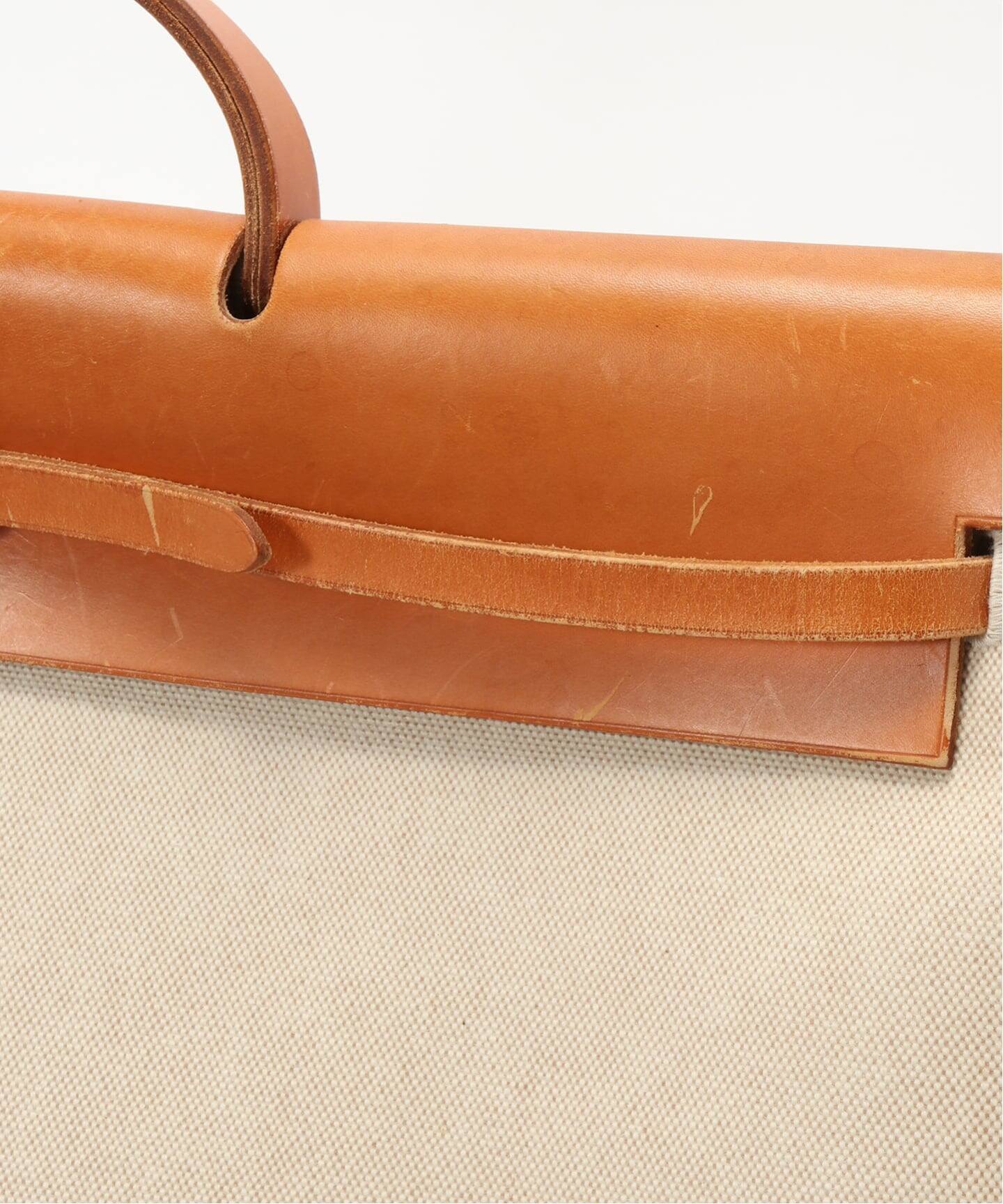 VINTAGE HERMES / エルメス エールバッグGM NAT [B]（ショルダーバッグ