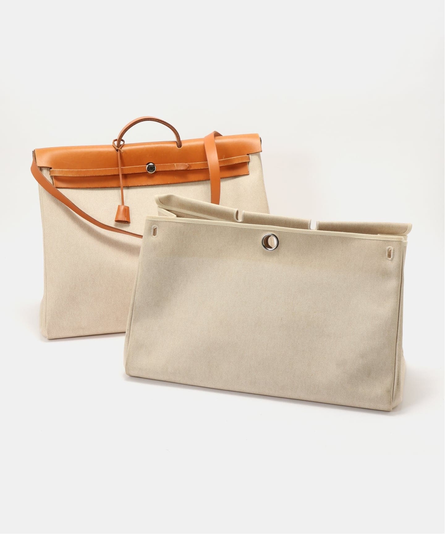 VINTAGE HERMES / エルメス エールバッグGM NAT [B]（ショルダーバッグ