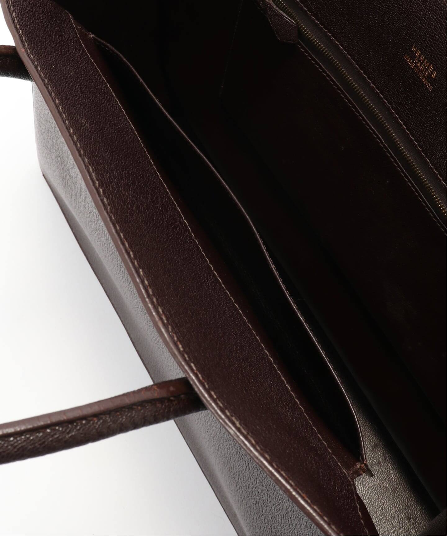 HERMES エルメスホワイトバスGMシェーブルダークブラウン エルメスの人気ライン！「ホワイトバス」買取強化中【ブランディア】