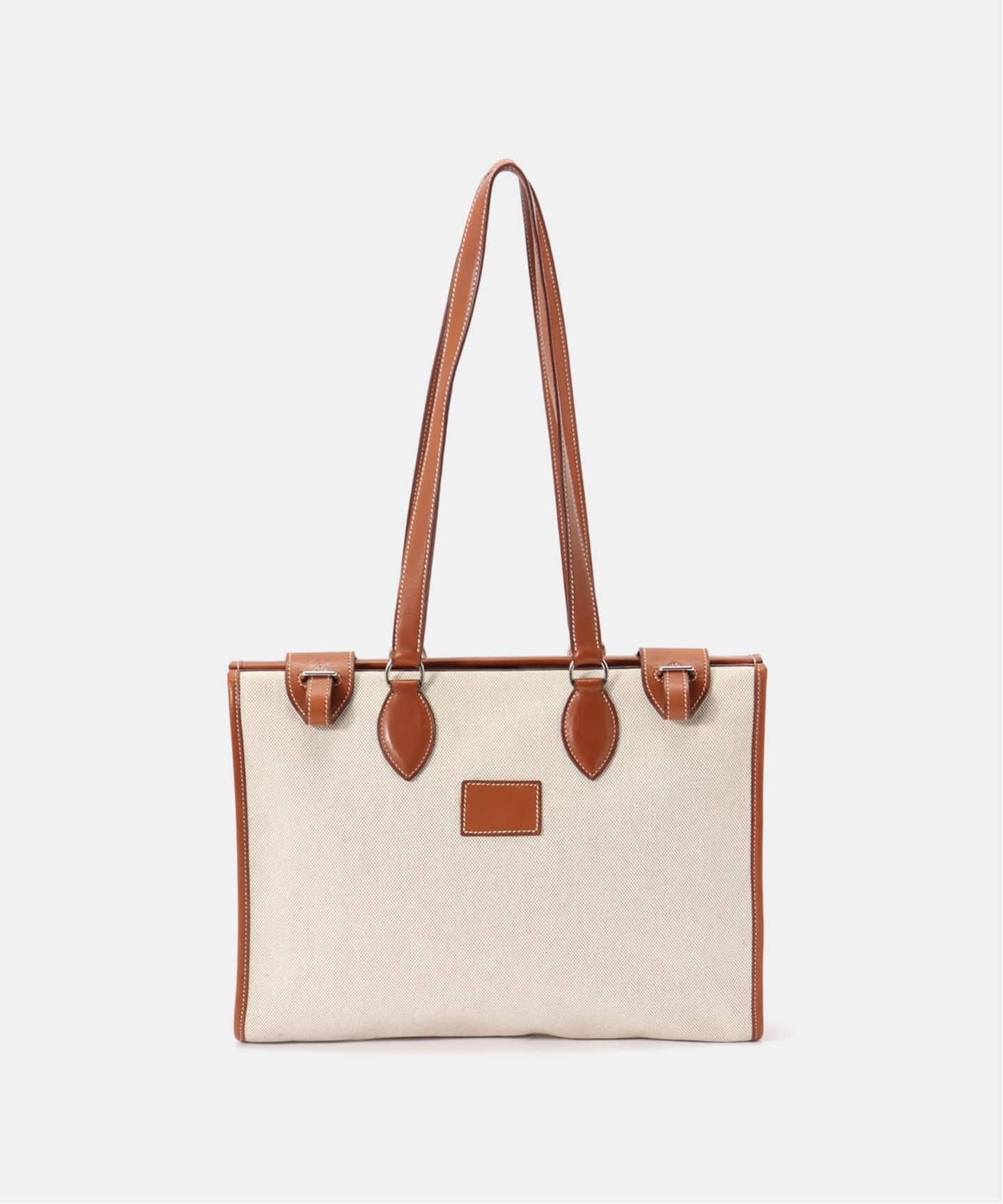 VINTAGE HERMES / エルメス カバ35 トワルアッシュ（トートバッグ