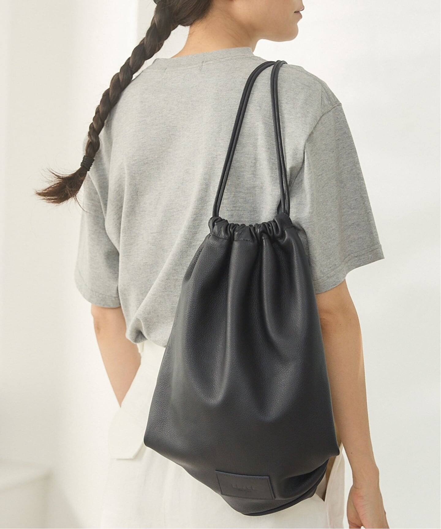 IENA BLACK イエナ ブラック　ナップサック　リュック 追加》BLACK ナップサック（バックパック／リュック）｜IENA