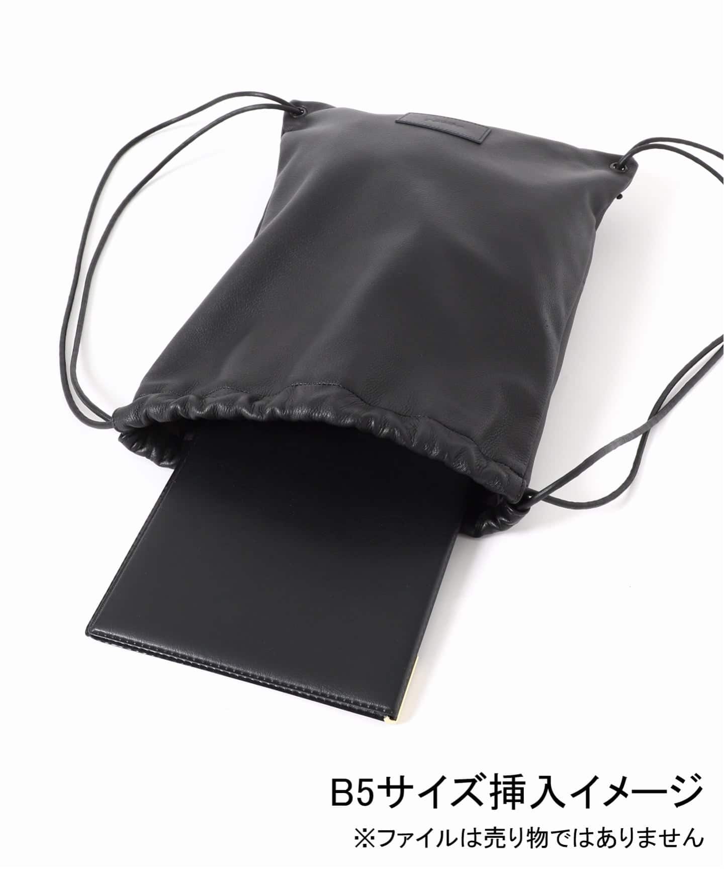 IENA BLACK イエナ ブラック　ナップサック　リュック 追加》BLACK ナップサック（バックパック／リュック）｜IENA