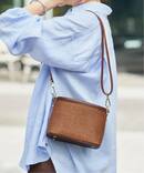 INNUE/イヌエ ラフィア ミニショルダーバッグ